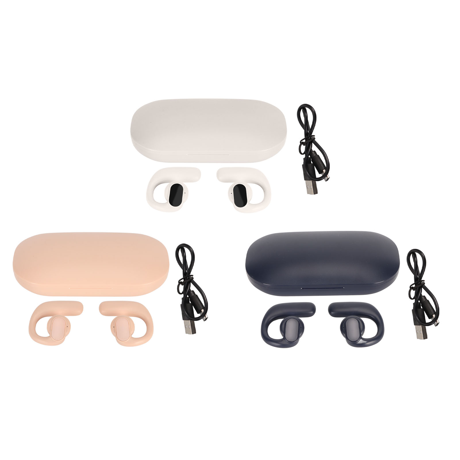 Language Translator Earbuds Multifunction Noise Reduction Stereo Sound 144 Ki FY - Afbeelding 29 van 33
