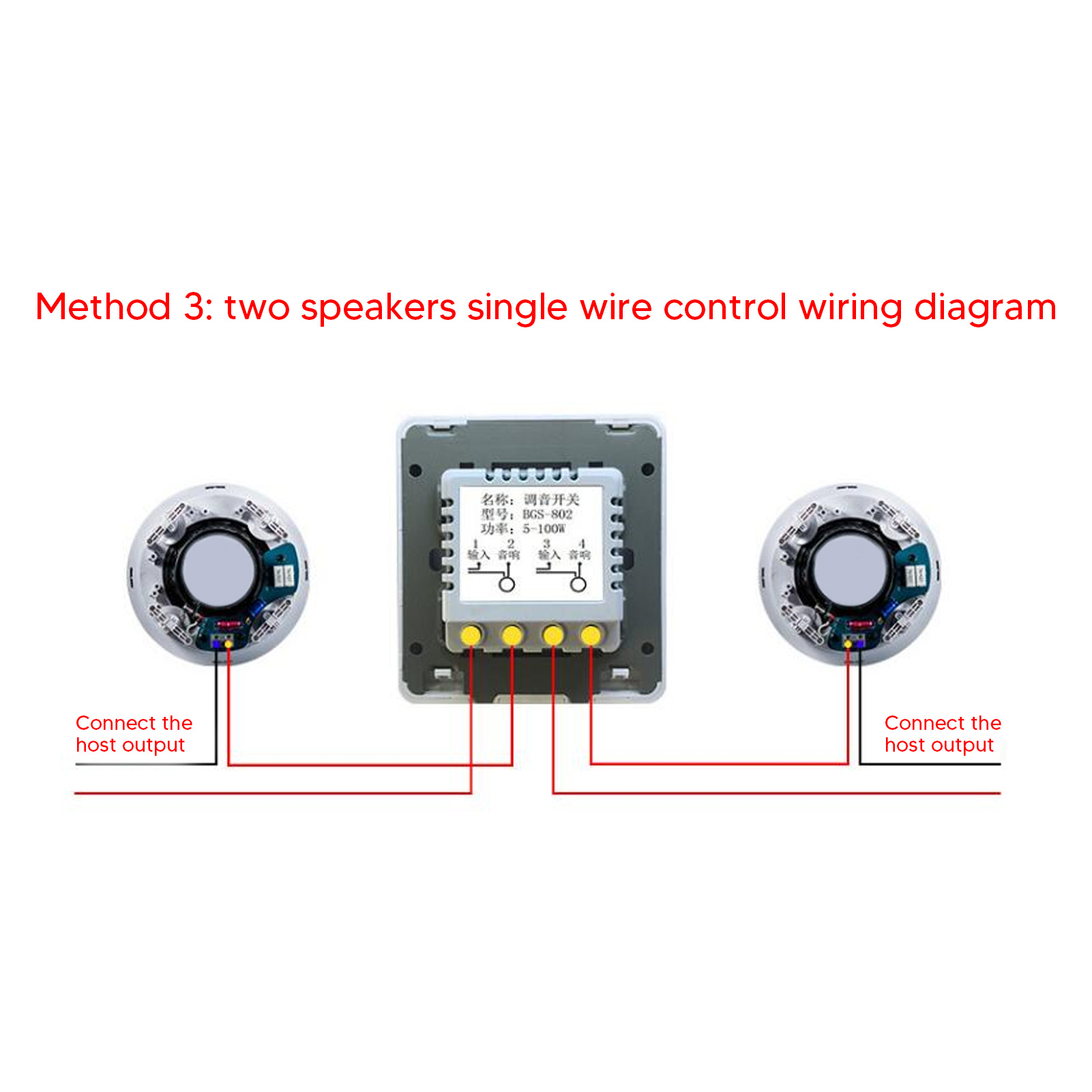 Control de volumen 50W seguridad profesional 5 marchas perilla de afinación controlador de volumen para - Imagen 25 de 30