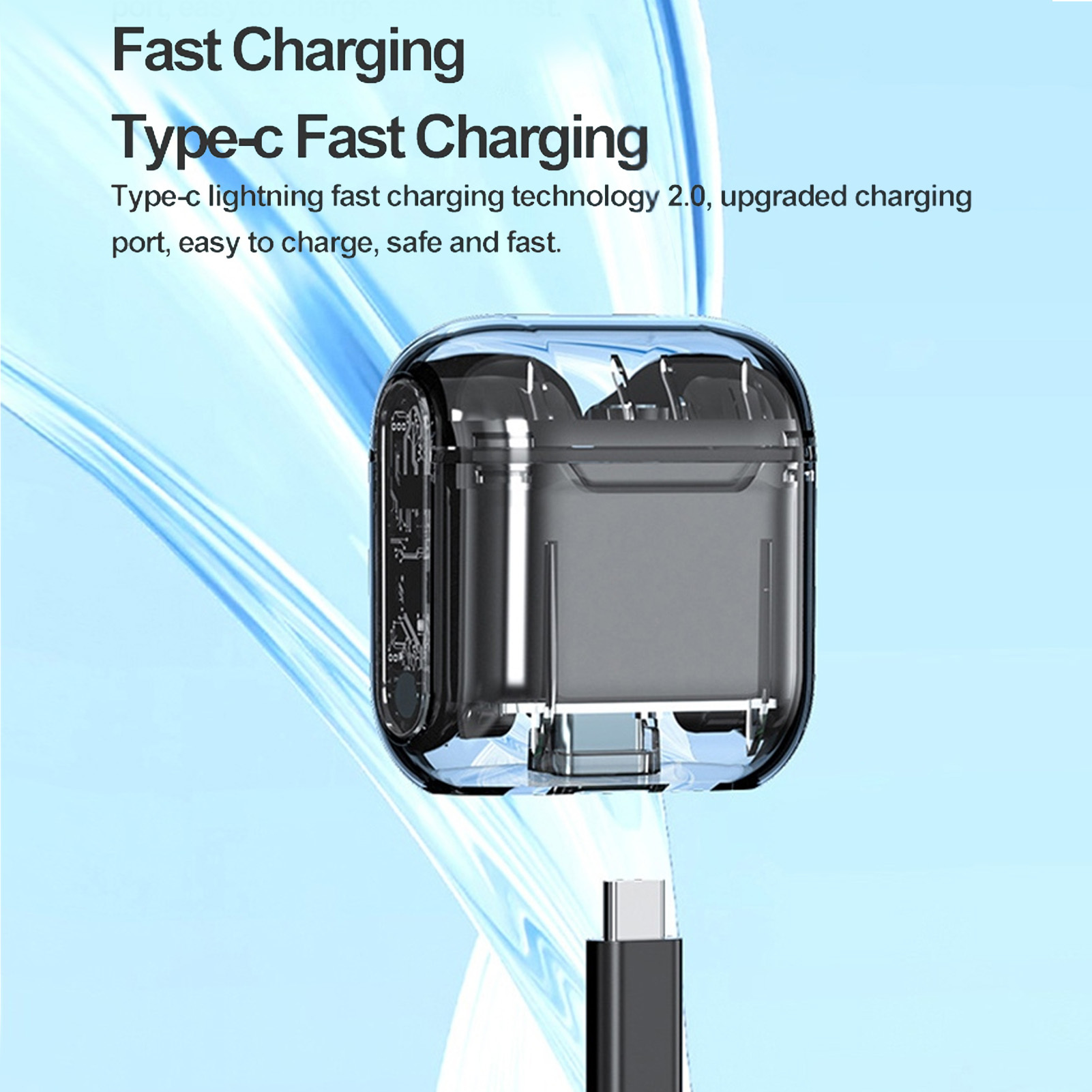 Translator Earbuds BT 5.3 Wireless Real Time Translation Earbuds 144 Language FY - Afbeelding 26 van 30