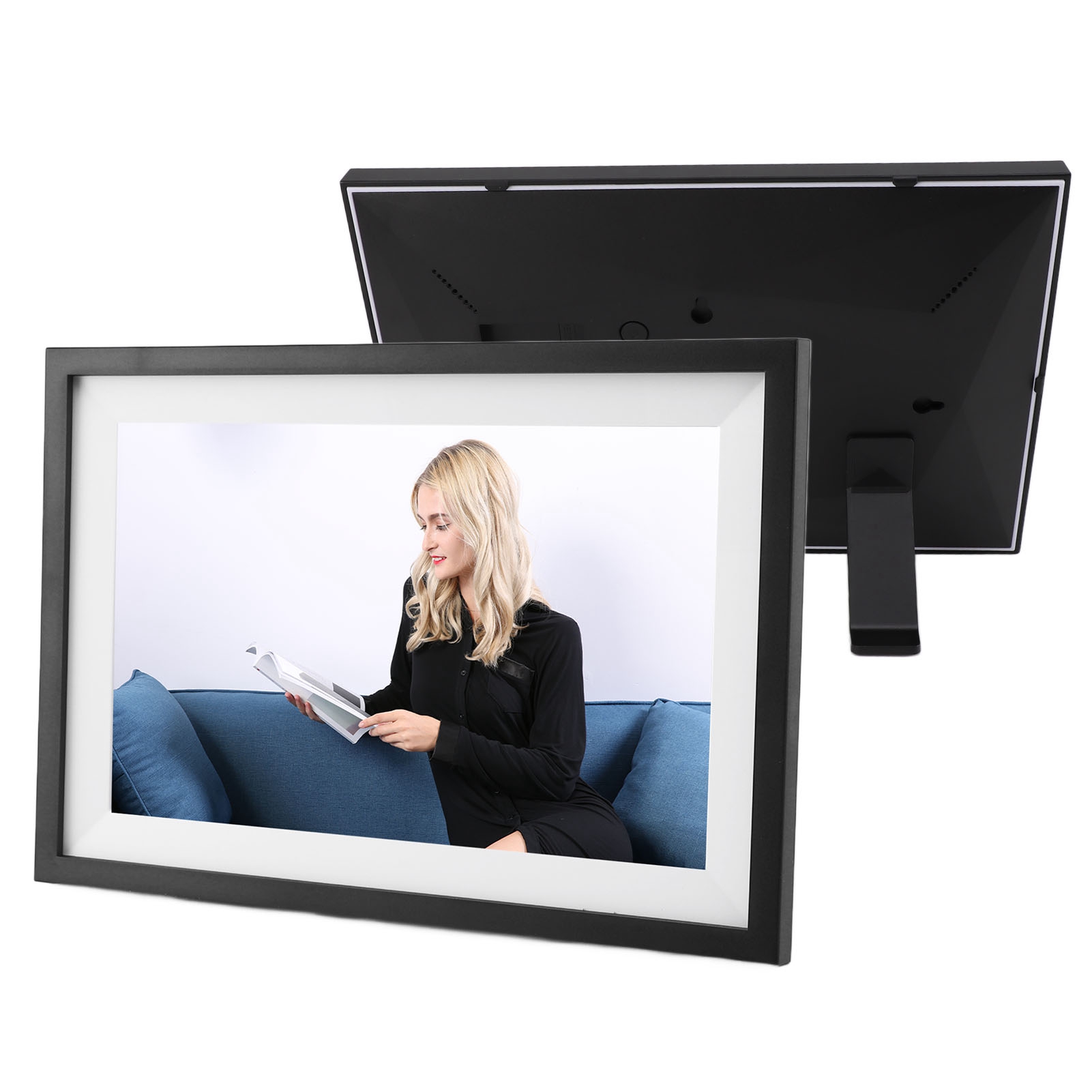 10in Digital Photo Frame IPS Touch Screen WiFi APP Remote Control Electronic NEW - Afbeelding 13 van 21