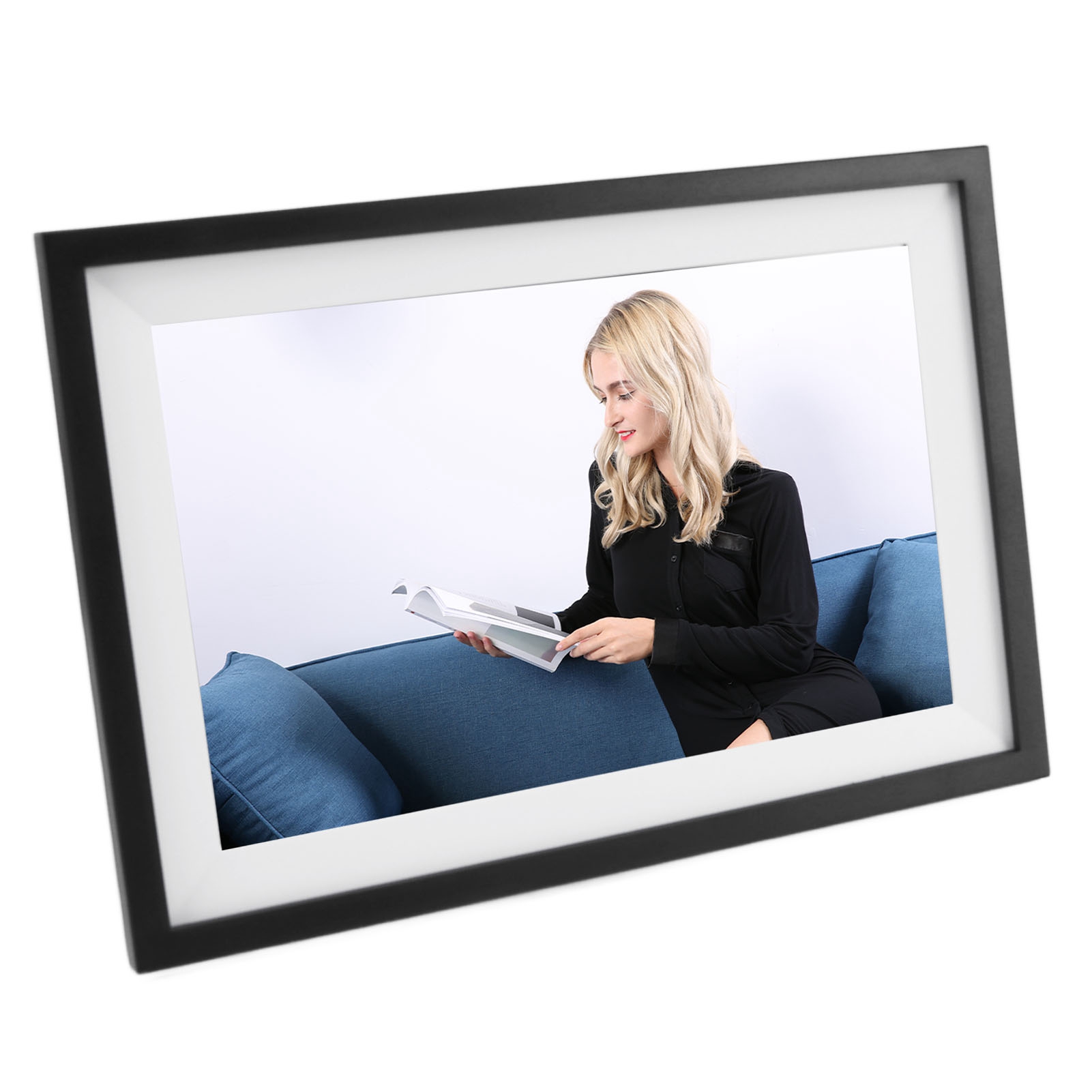 10in Digital Photo Frame IPS Touch Screen WiFi APP Remote Control Electronic NEW - Afbeelding 18 van 21