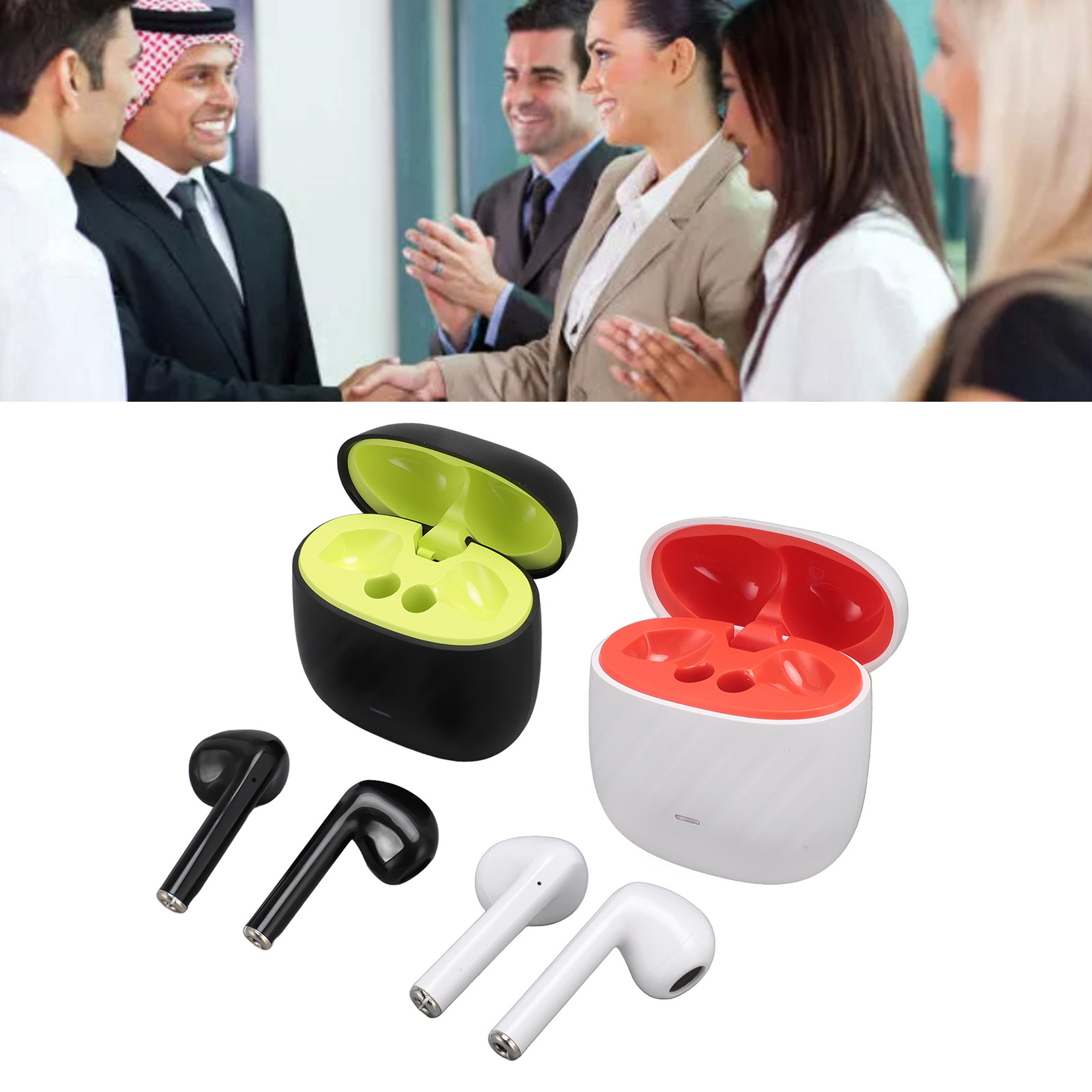 Language Translator Earbuds Wireless BT 5.3 Noise Reduction Support 84 Langua CB - Afbeelding 25 van 29