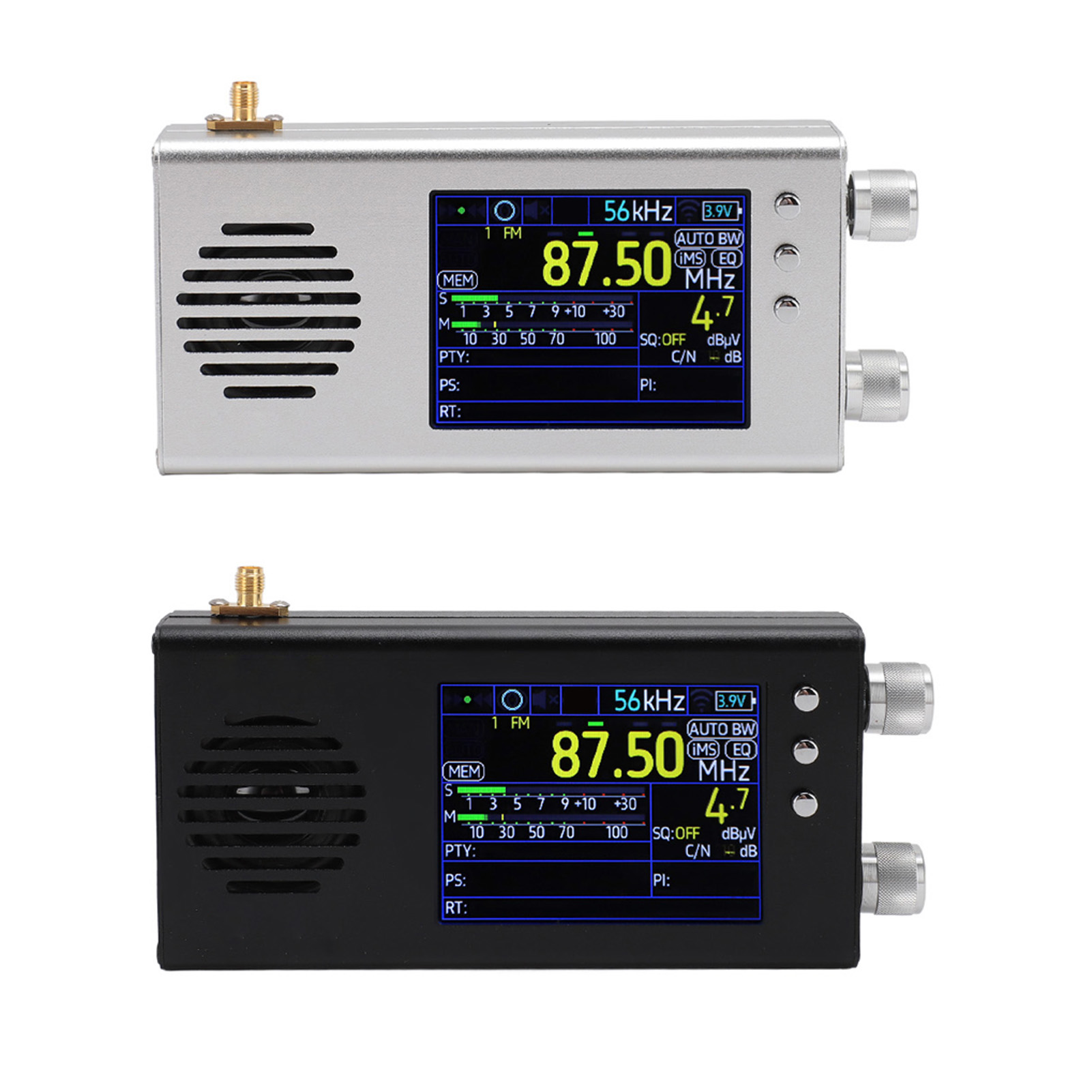 Przenośny krótkofalowy odbiornik radiowy SSB 3,2 cala Wyświetlacz LCD Podwójne głośniki stereo FY - Zdjęcie 29 z 30