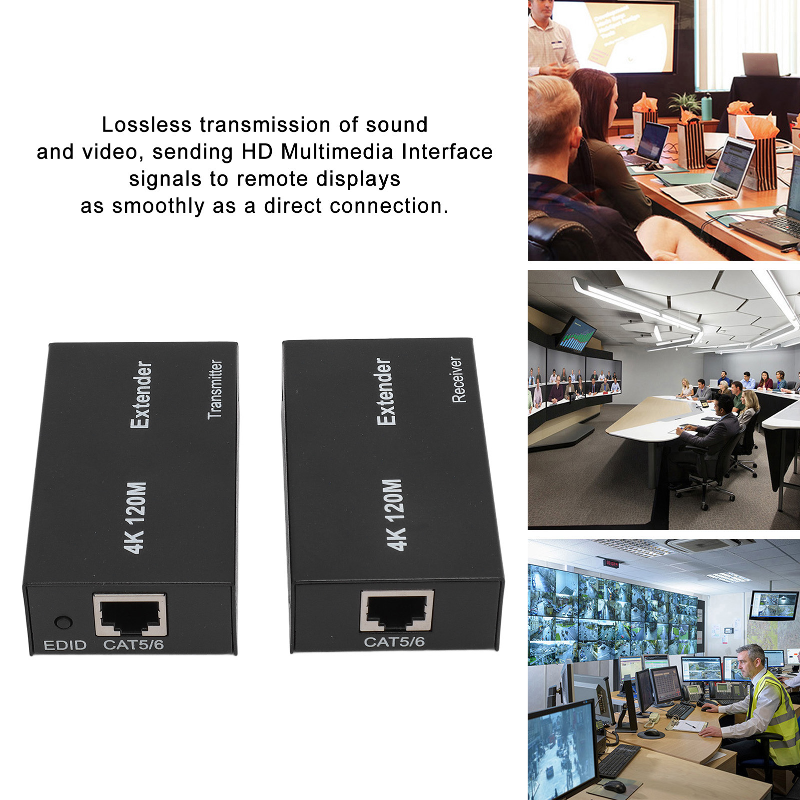 HD Multimedia Interface Network Extender 4K At 30hz Network Extension Transmi DB - Photo 16/21