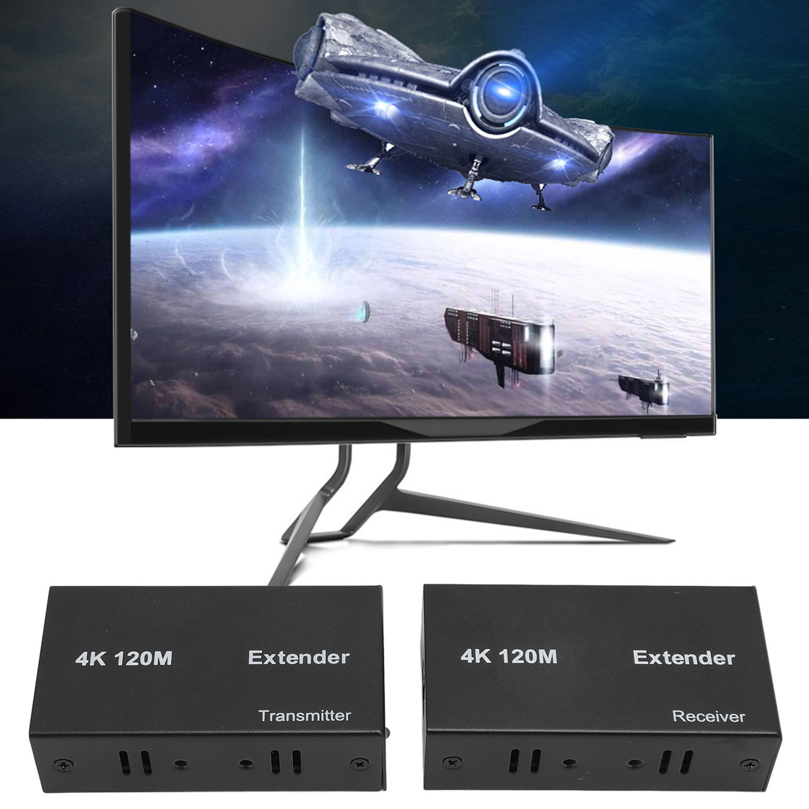 HD Multimedia Interface Network Extender 4K At 30hz Network Extension Transmi DB - Photo 19/21