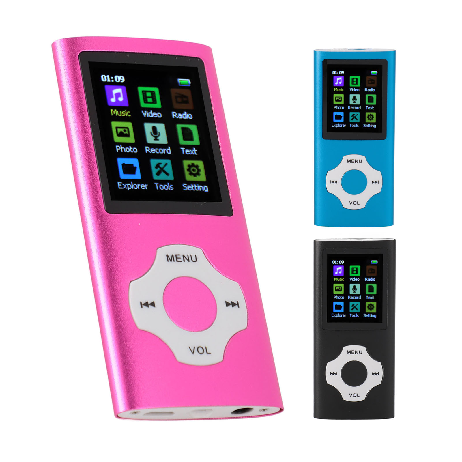 MP3 Player HiFi Lossless Rechargeable 1.8in TFT Screen Portable Music Player Wit - Picture 38 of 41
