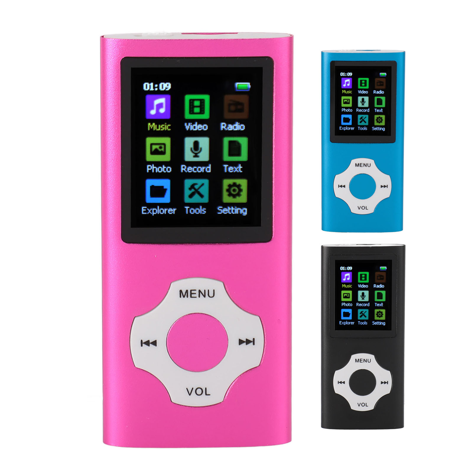 MP3 Player HiFi Lossless Rechargeable 1.8in TFT Screen Portable Music Player Wit - Picture 40 of 41
