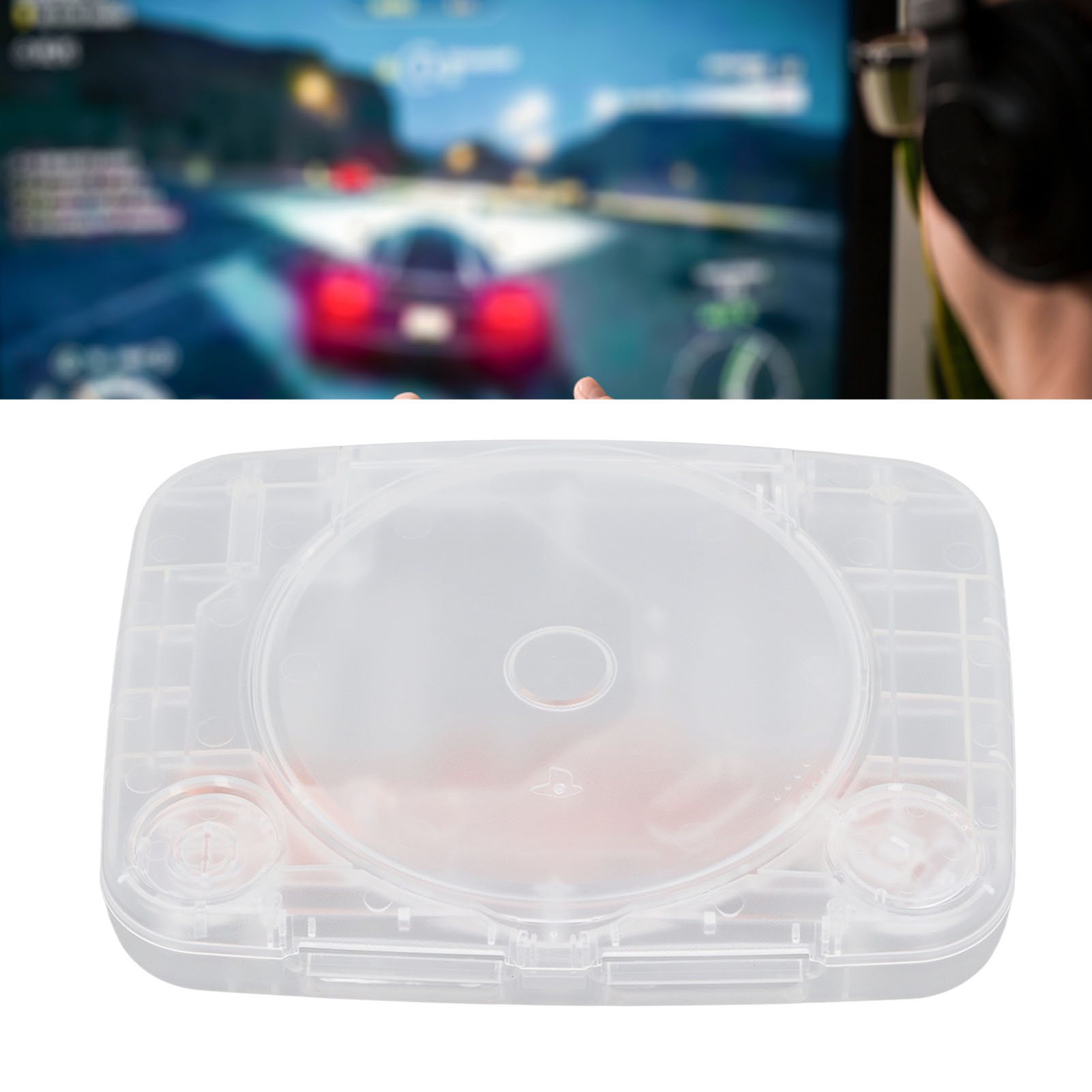 Console Replacement Shell Translucent Retro Console Case for PS1 for SCPH 001 - Picture 19 of 24
