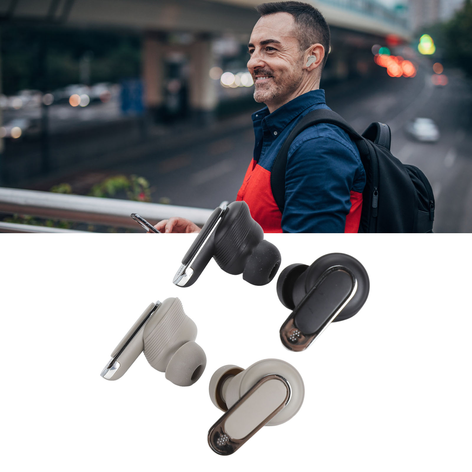 Language Translator Earbuds BT 5.3 Noise Reduction 74 Languages 70 Accent 4 M FY - Zdjęcie 24 z 28