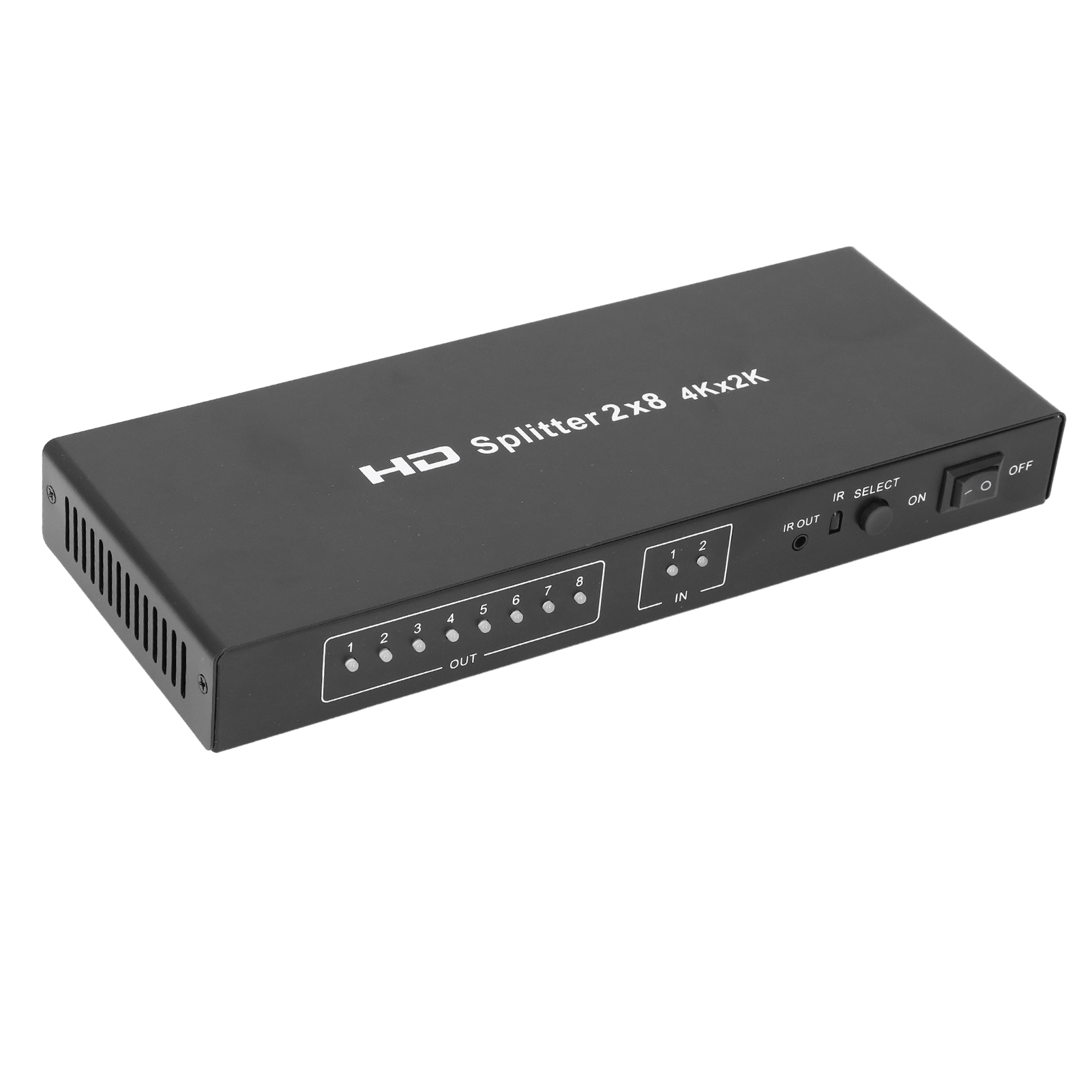 HD Multimedia Interface Splitter 4K 2 In 8 Out Video Switcher Selector With NEW - Afbeelding 17 van 18