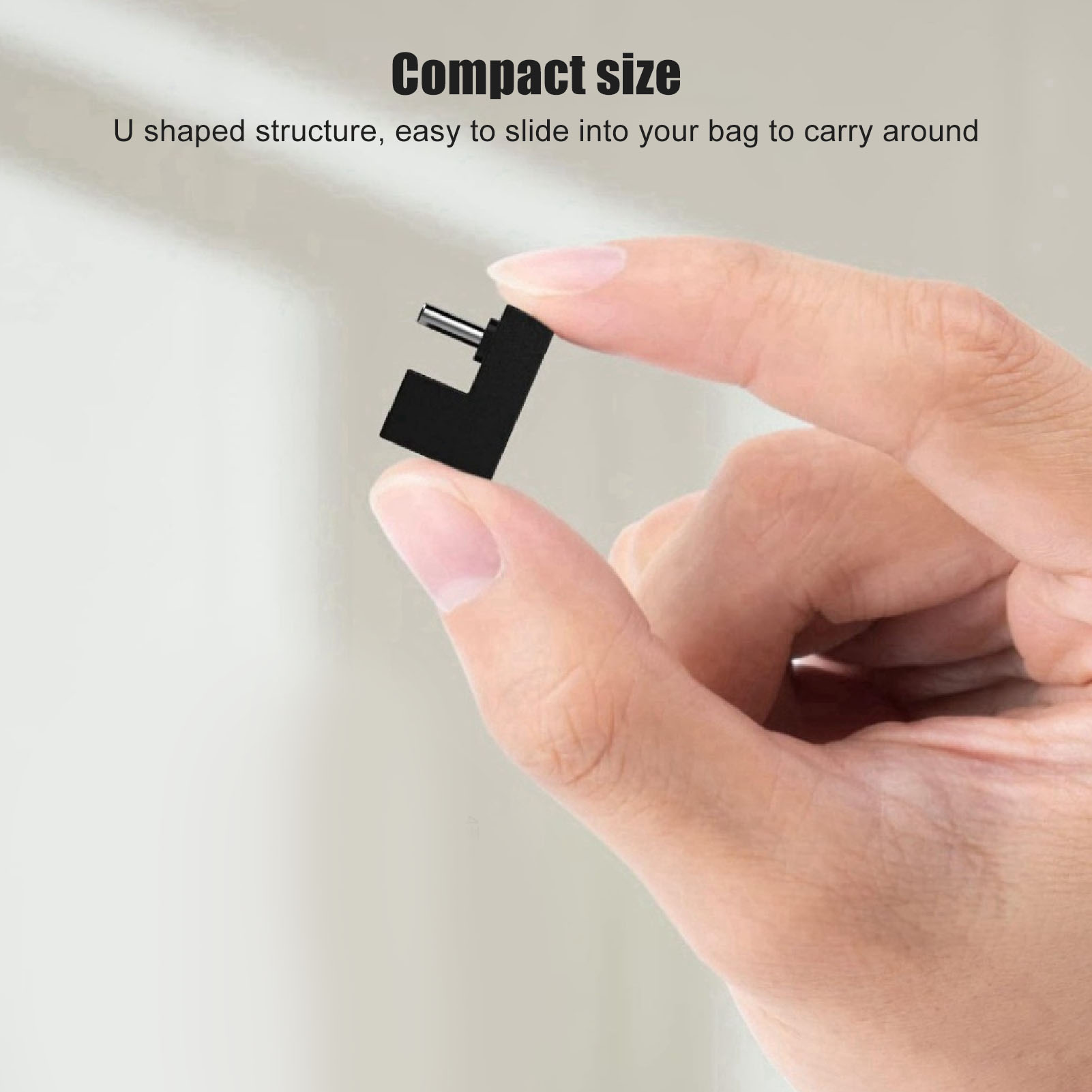U Shaped Adapter Professional Efficient Supports PD20W Portable 180° Angle Ad CB - Afbeelding 31 van 32