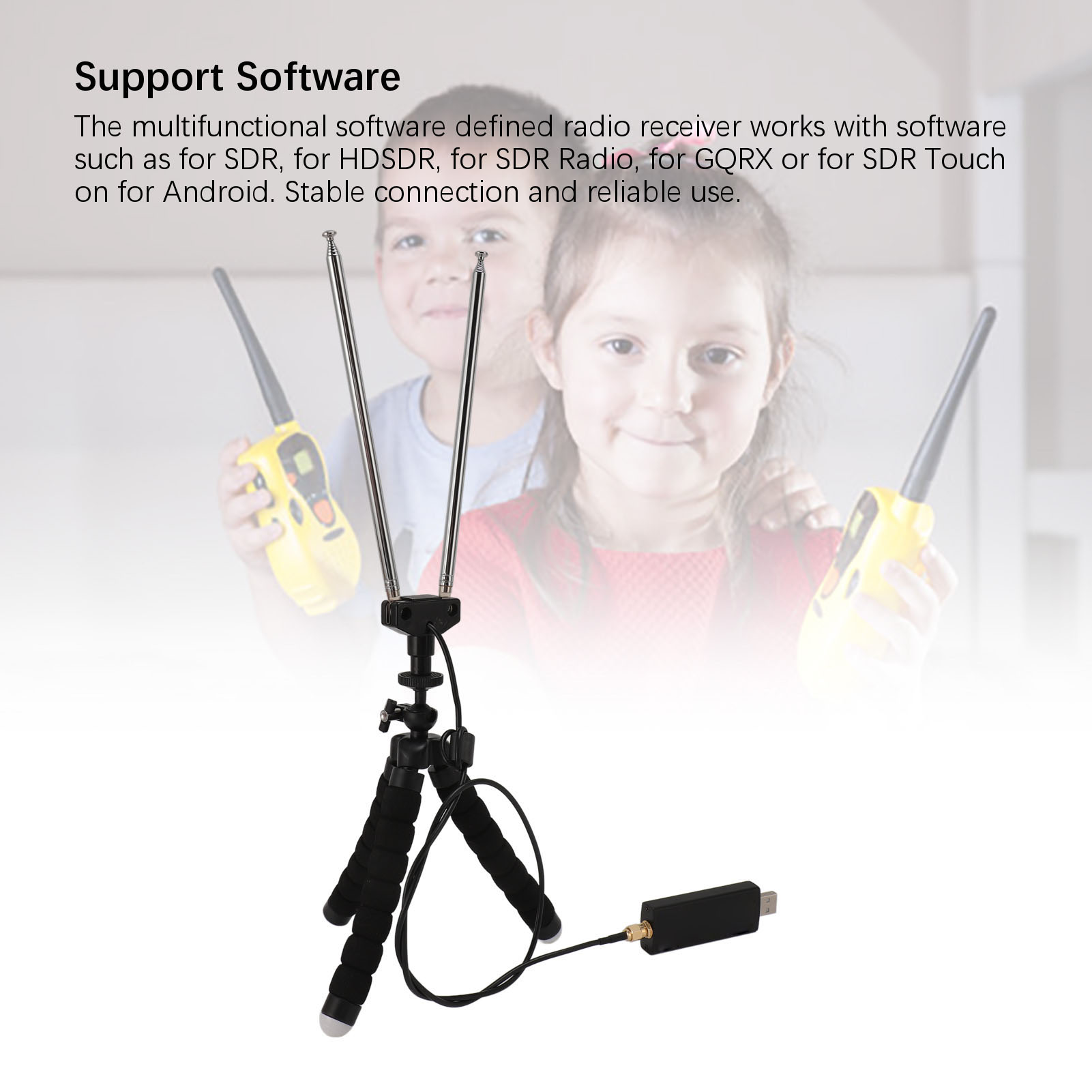 Do RTL SDR Blog V4 RTL2832U R860T TCXO SMA Software Defined Radio Receiver Hot - Zdjęcie 28 z 30