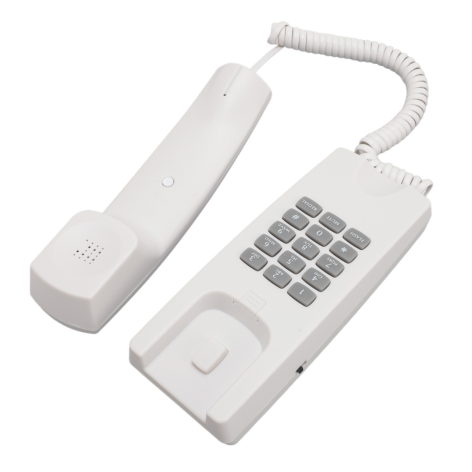 Corded Phone ABS Wall Mounted Landline Telephone With Volume Control Mute And FY - Zdjęcie 28 z 29