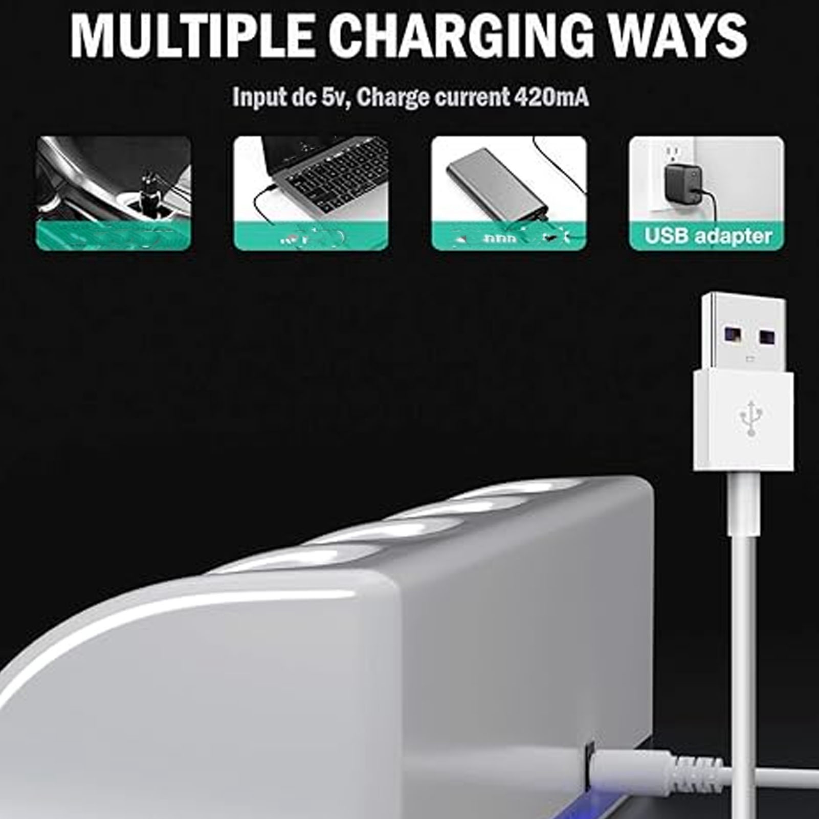 Controller Charger Station For Wii Remotes Controller Charger Dock Station With - Picture 15 of 15