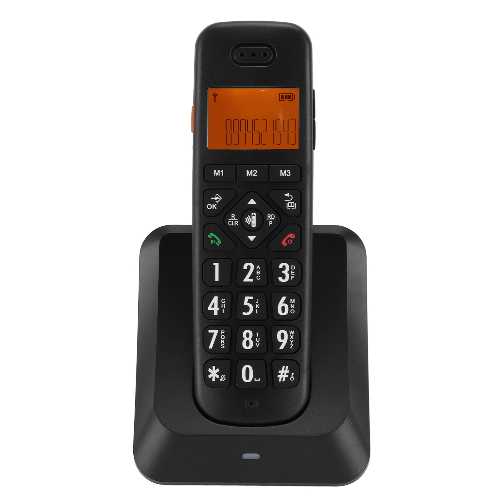Cordless Phone Big Button Handset Cordless Phone Caller ID Call Waiting Call FY - Zdjęcie 27 z 30