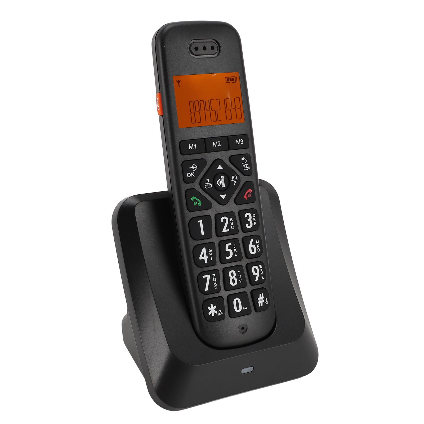Cordless Phone Big Button Handset Cordless Phone Caller ID Call Waiting Call FY - Zdjęcie 28 z 30