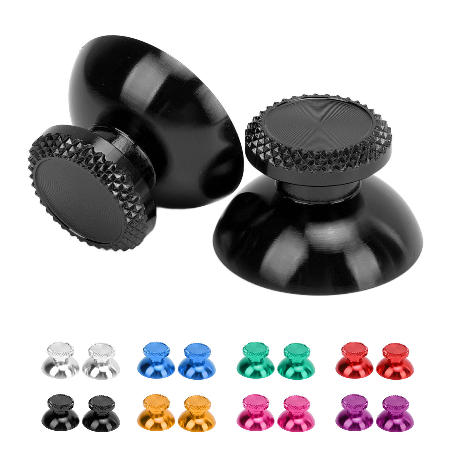 2x Metal Analog Grips Stick Thumbsticks Controller Metallic Joystick Handhel Hot - Bild 28 von 46