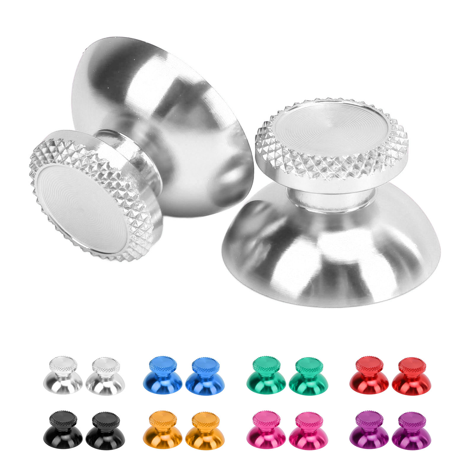 2x Metal Analog Grips Stick Thumbsticks Controller Metallic Joystick Handhel Hot - Bild 30 von 46