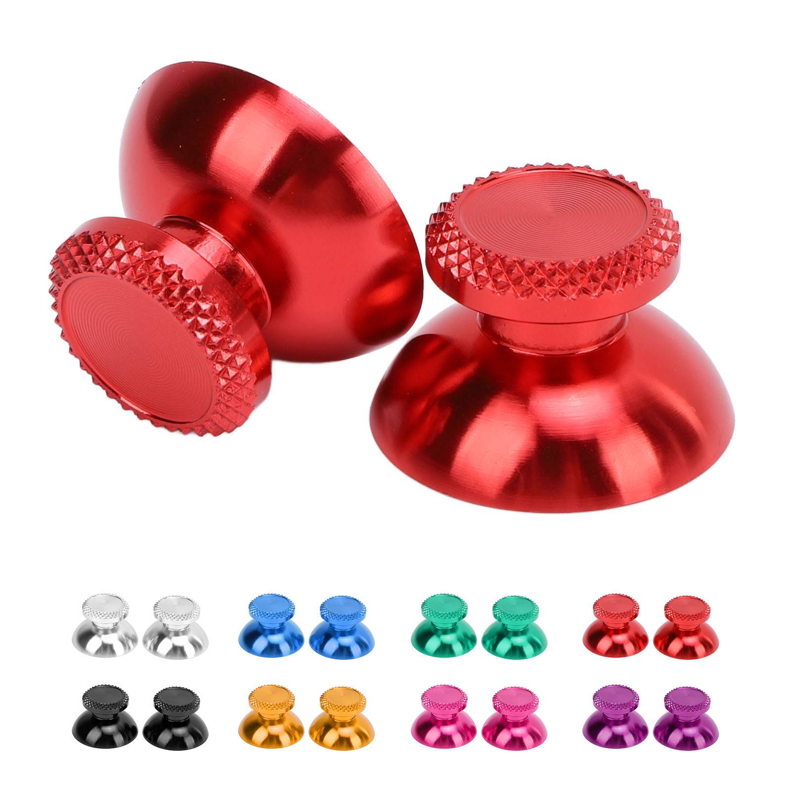 2x Metal Analog Grips Stick Thumbsticks Controller Metallic Joystick Handhel Hot - Bild 25 von 46