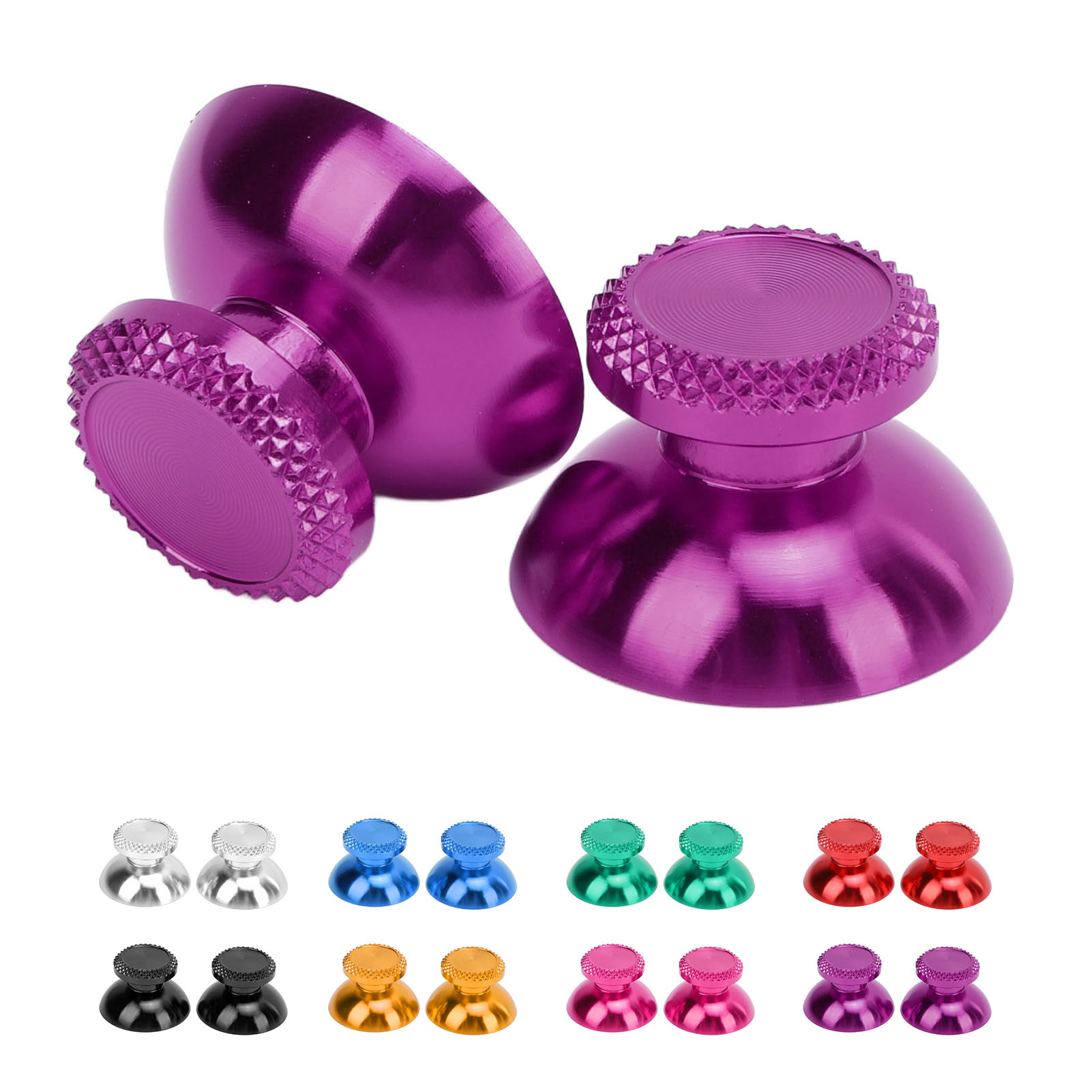 2x Metal Analog Grips Stick Thumbsticks Controller Metallic Joystick Handhel Hot - Bild 26 von 46