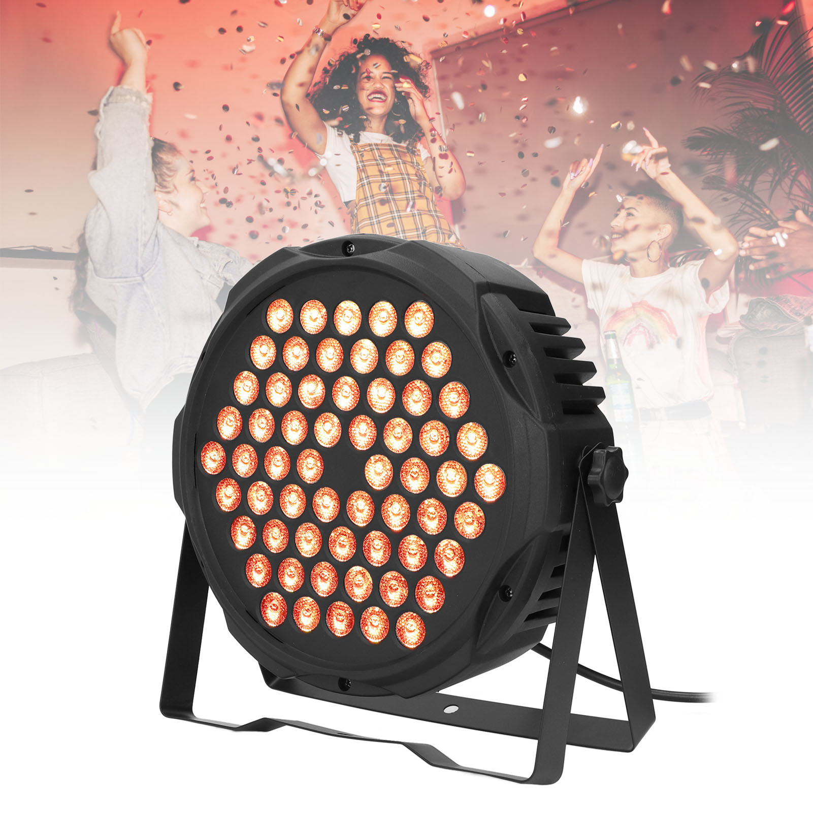 LED Stage Light DMX 512 Voive Control 60x3W RGB Full Color DJ Light For Pe Set - Picture 32 of 36