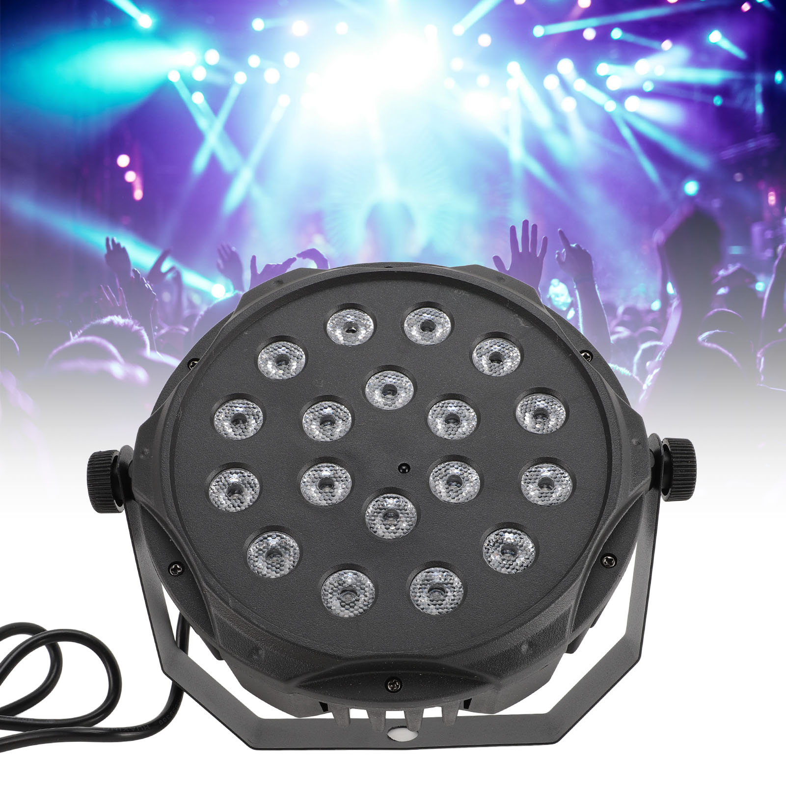LED Stage Light 18 X 3W DMX 512 Controller Sound Activated Master Slave Mo Set - Picture 30 of 35