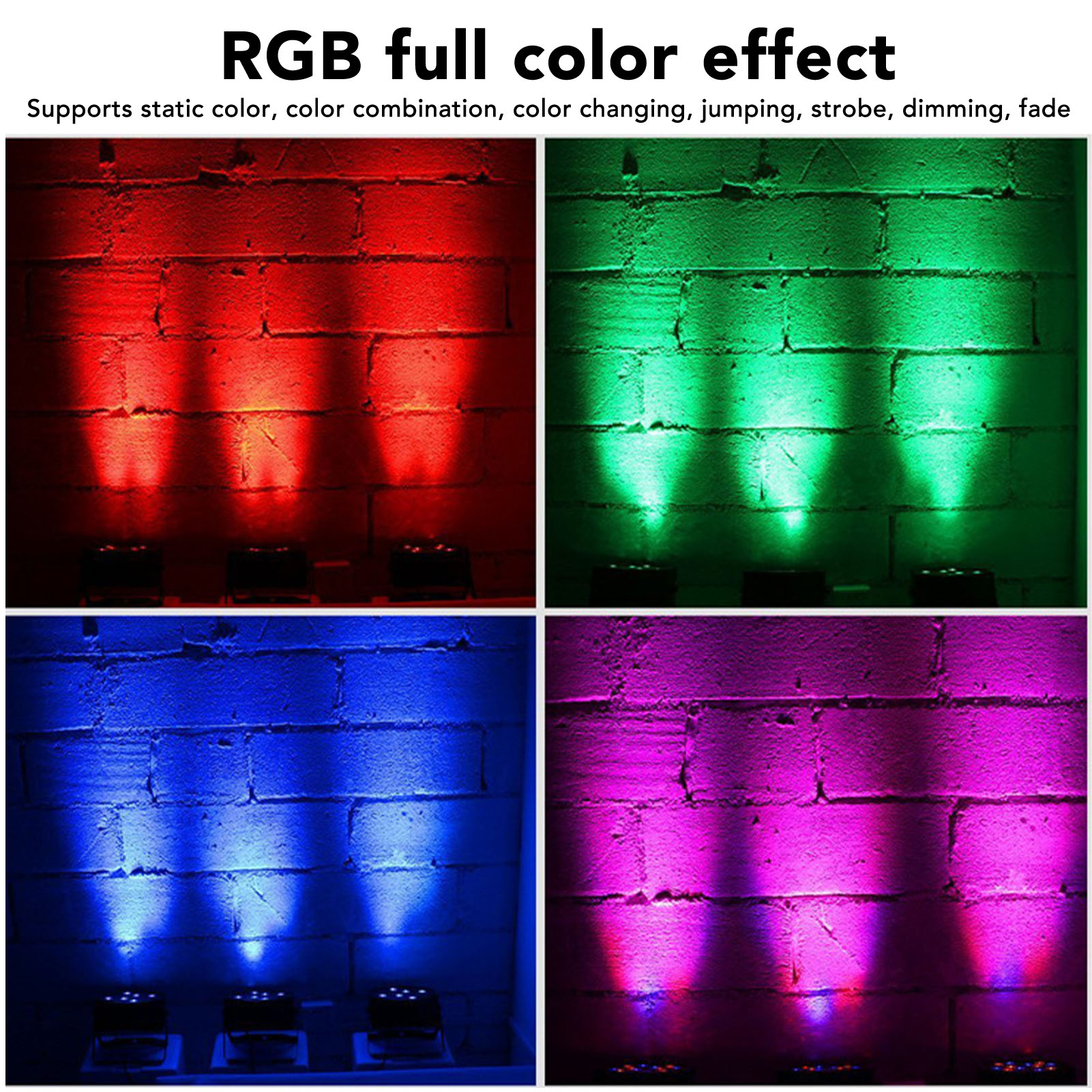 LED Stage Light 36x1W RGB Party Lights DMX 512 Controller Sound Activated For - Picture 20 of 24