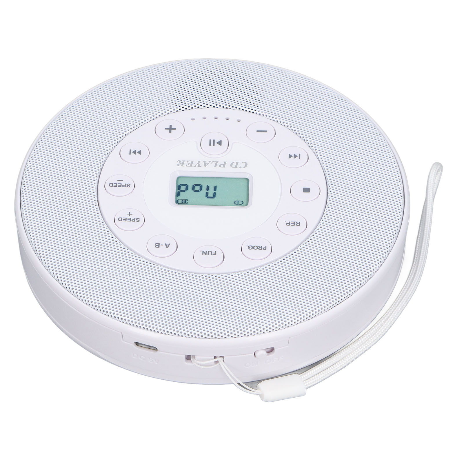 Portable CD Player BT With Speaker Anti Skip CD Player For Car MP3 Compatibi NEW - Imagen 15 de 18
