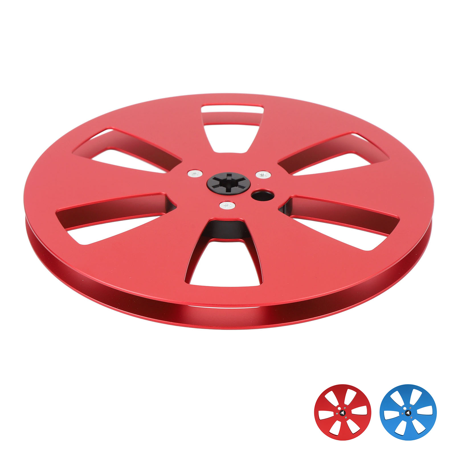 1/4 7in Empty Tape Reel 3 Holes Universal Fit Open Reel Sound Empty Takeup R NEW - Afbeelding 17 van 18