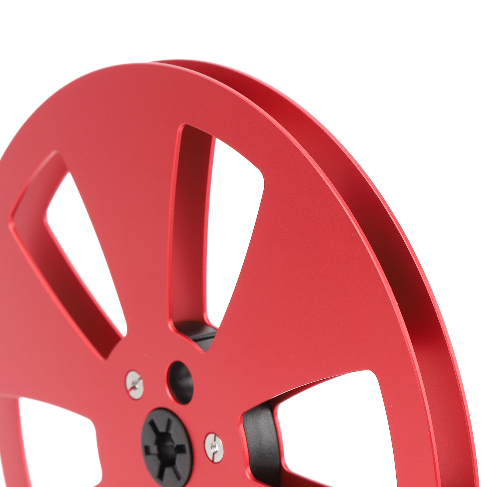 1/4 7in Empty Tape Reel 3 Holes Universal Fit Open Reel Sound Empty Takeup R NEW - Afbeelding 15 van 18