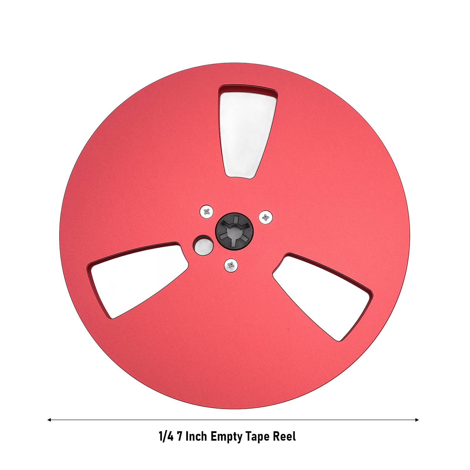 1/4 7in Empty Tape Reel 3 Holes Universal Open Sound Recording Tape Empty Re NEW - Afbeelding 24 van 27