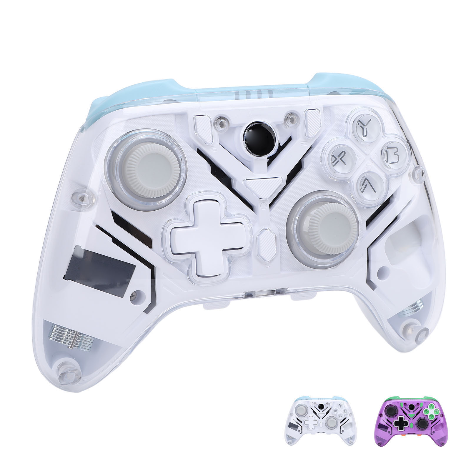 2.4G Wireless Gaming Controller With Hall Trigger RGB Light Burst - Picture 25 of 30