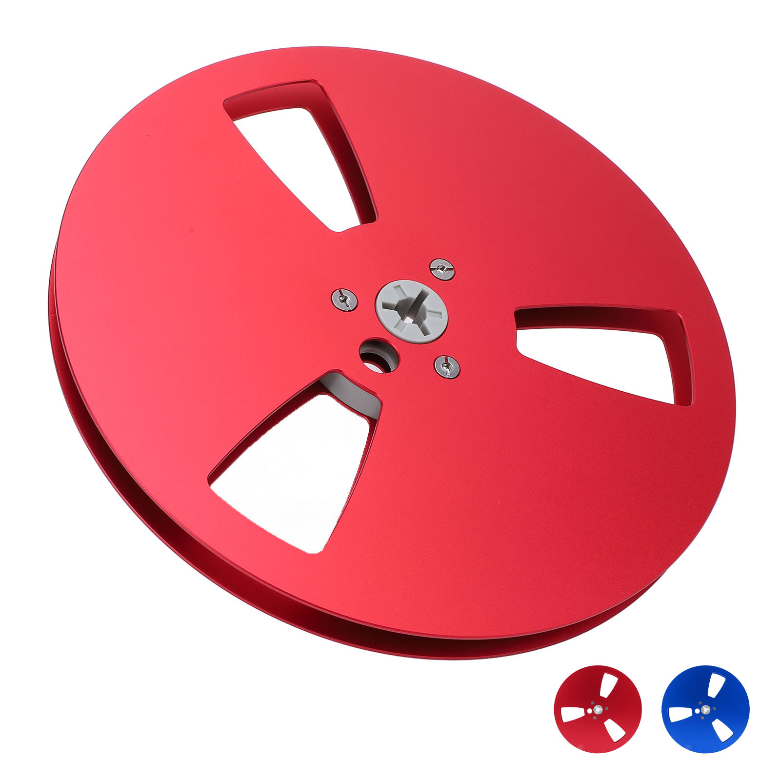 Open Reel Sound Tape Empty Reel 3 Holes 1/4 7in Empty Tape Reel For For NEW - Afbeelding 18 van 18
