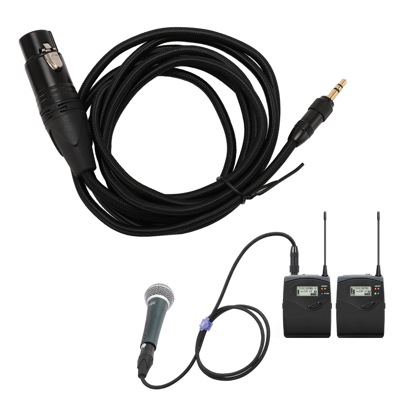 3.5mm To XLR Female Cable Locking Balanced 1/8in Stereo Jack To 3pin XLR F Kit - Picture 27 of 28