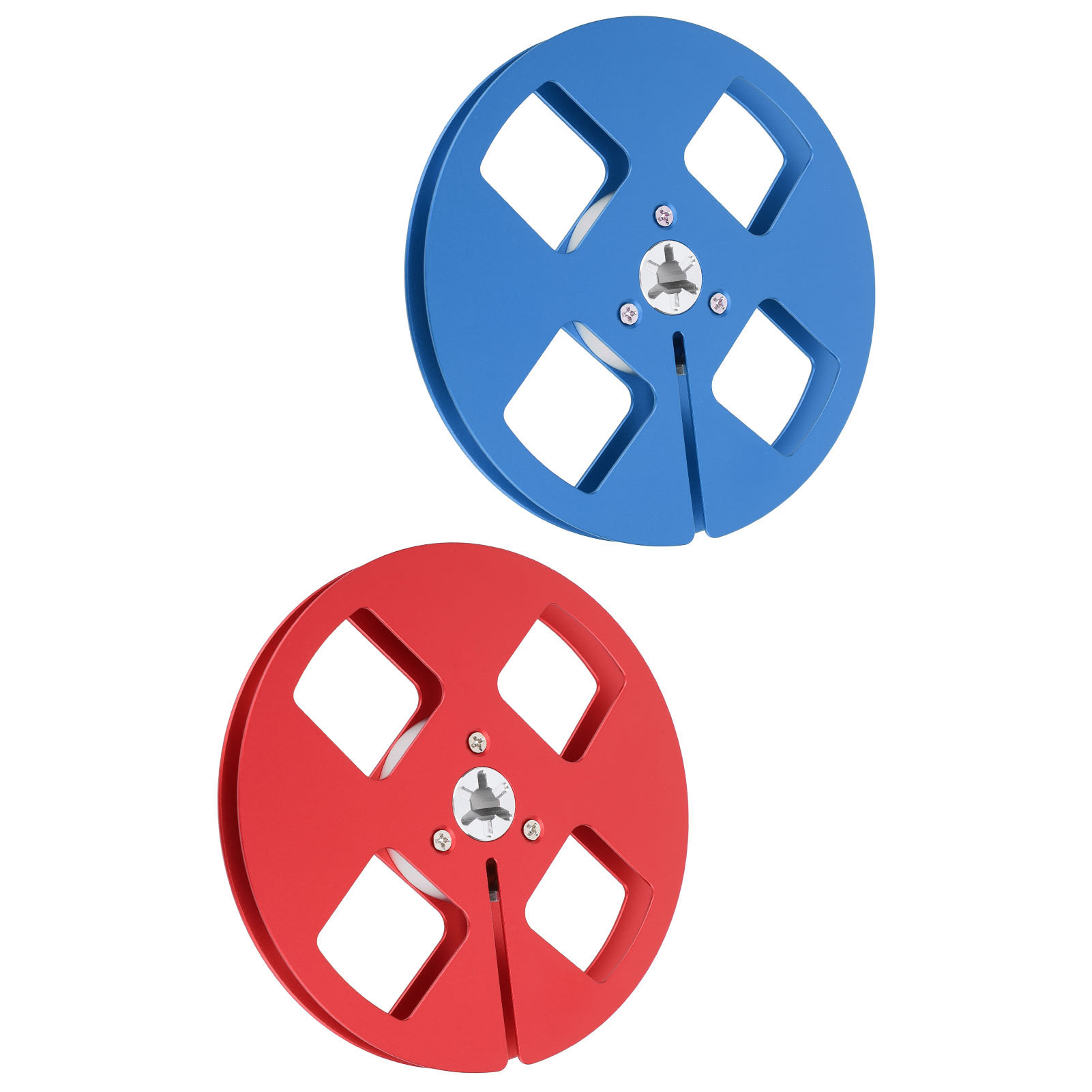 1/4 5in Empty Tape Reel 4 Holes Universal Open Reel Sound Tape Empty Reel Fo NEW - Afbeelding 14 van 18
