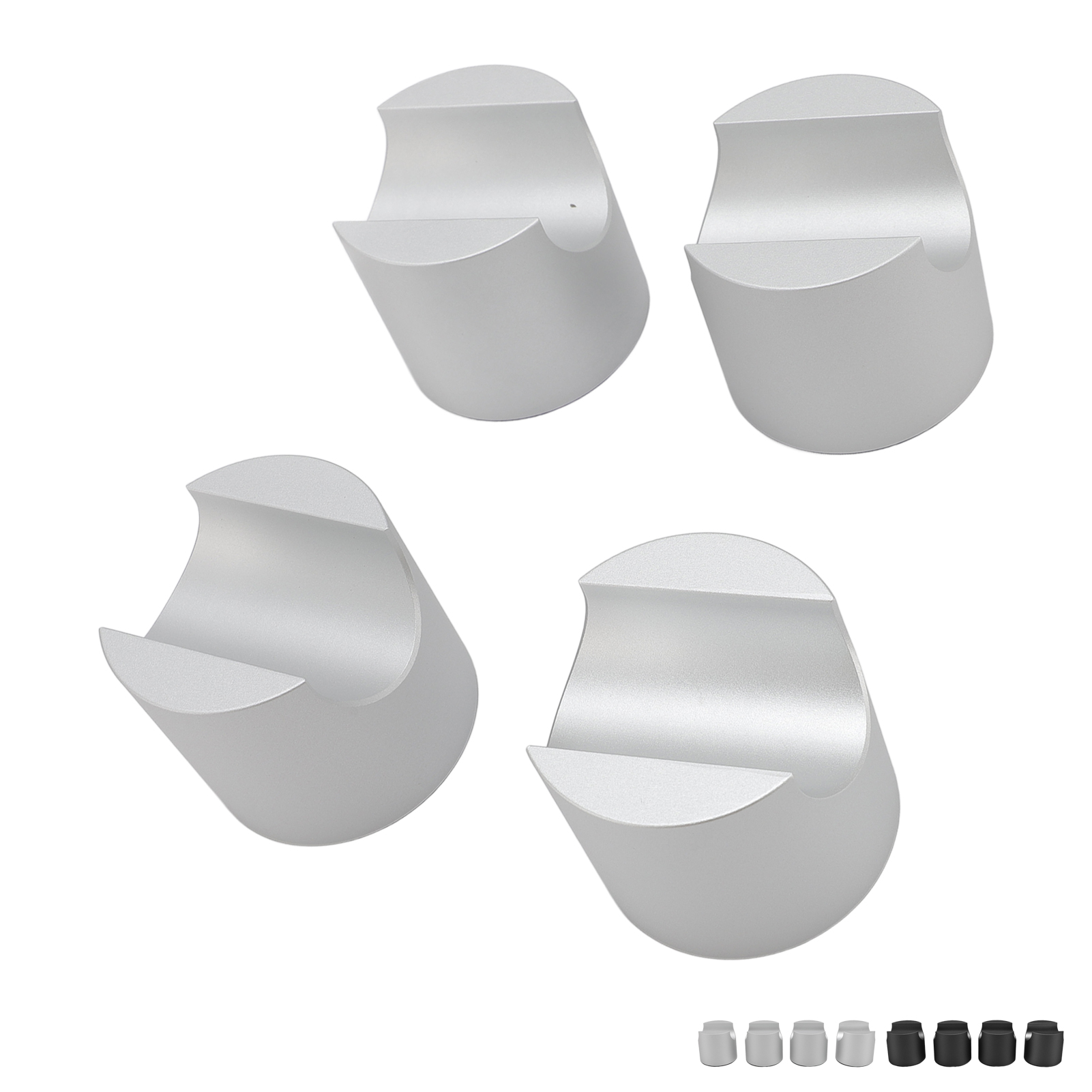 4pcs HiFi Cable Clamp Wire Bracket Aluminum Alloy Power Speaker Cable Riser Clip - Picture 25 of 30