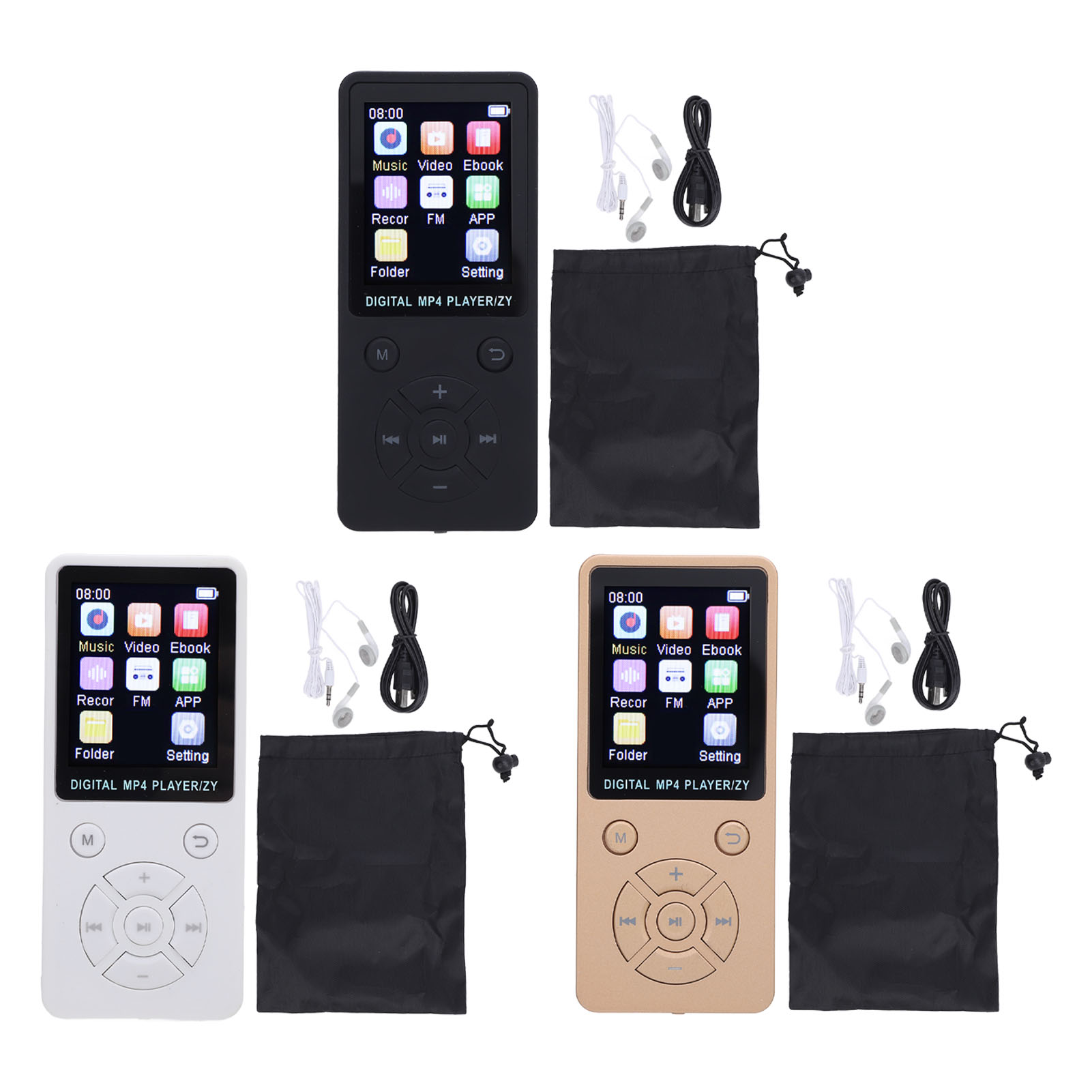 Music Player Wireless BT 1.8 Inch Screen 5 Hours Playback Hi Fi Sound Porta - Picture 28 of 33