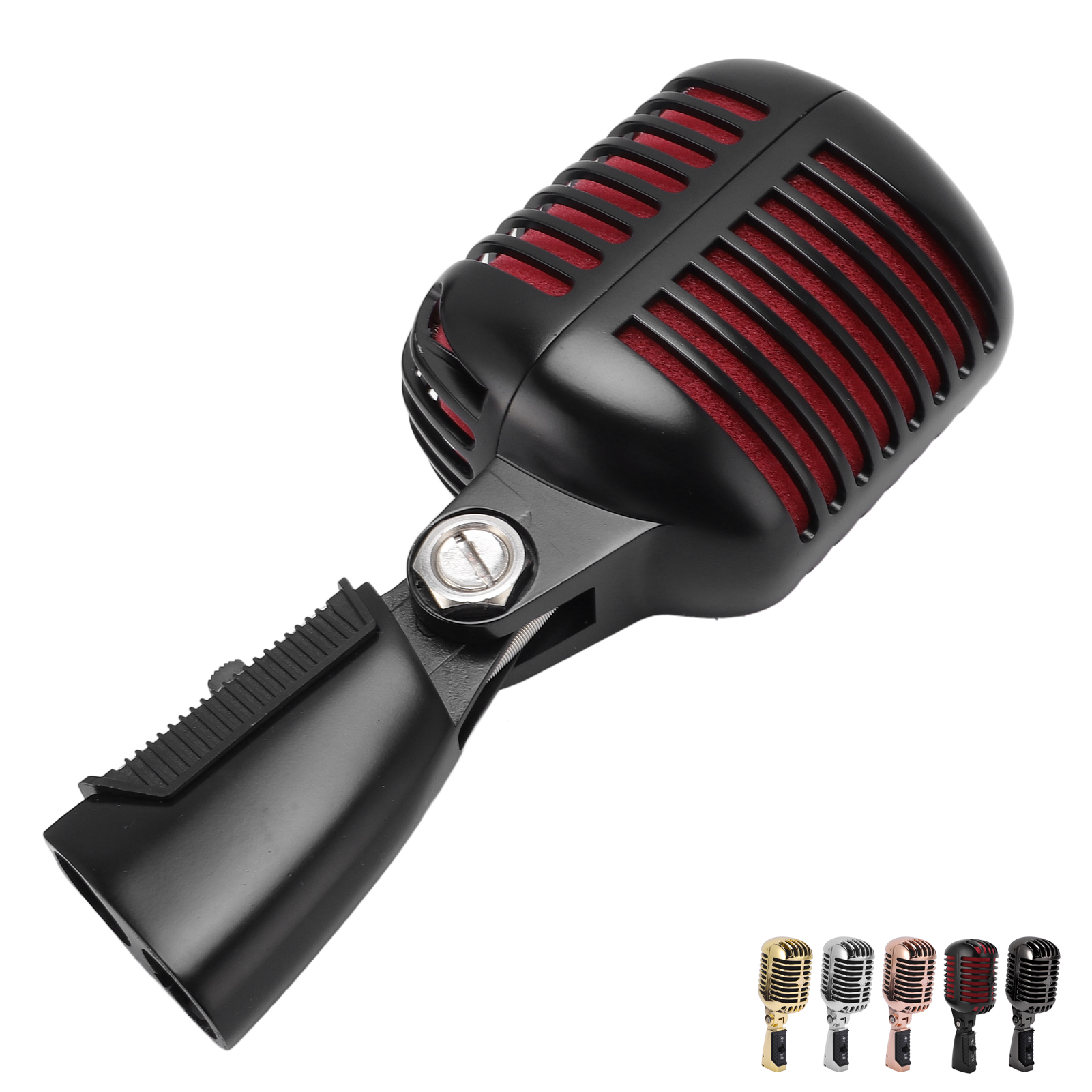 Dynamic Microphone Retro Cardioid Pickup Angle Adjustable Mic For Stage Perf New - Bild 18 von 27