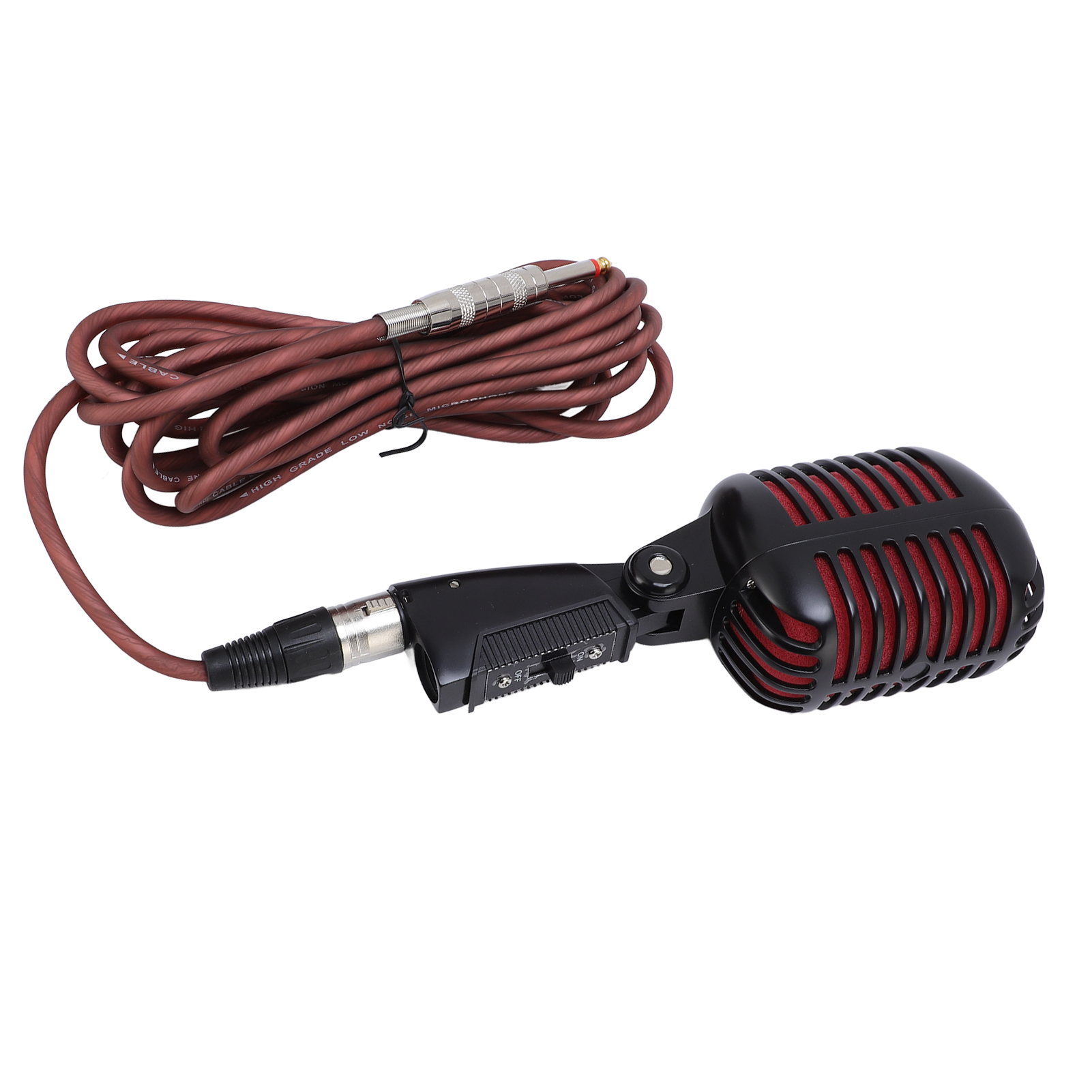 Dynamic Microphone Retro Cardioid Pickup Angle Adjustable Mic For Stage Perf New - Bild 25 von 27