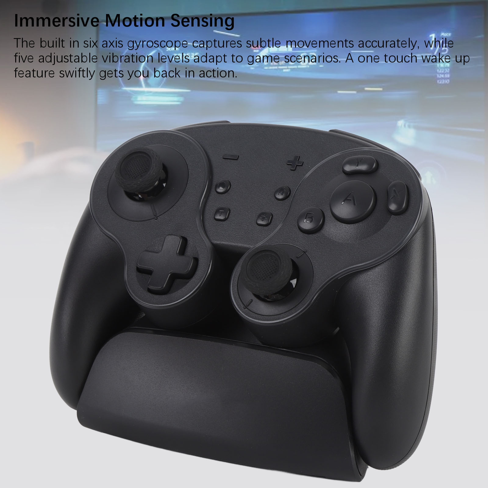 Videospiel -Controller RGB Six Axis Gyro Wireless Game Controller Mit Drahtlosen - Bild 29 von 33