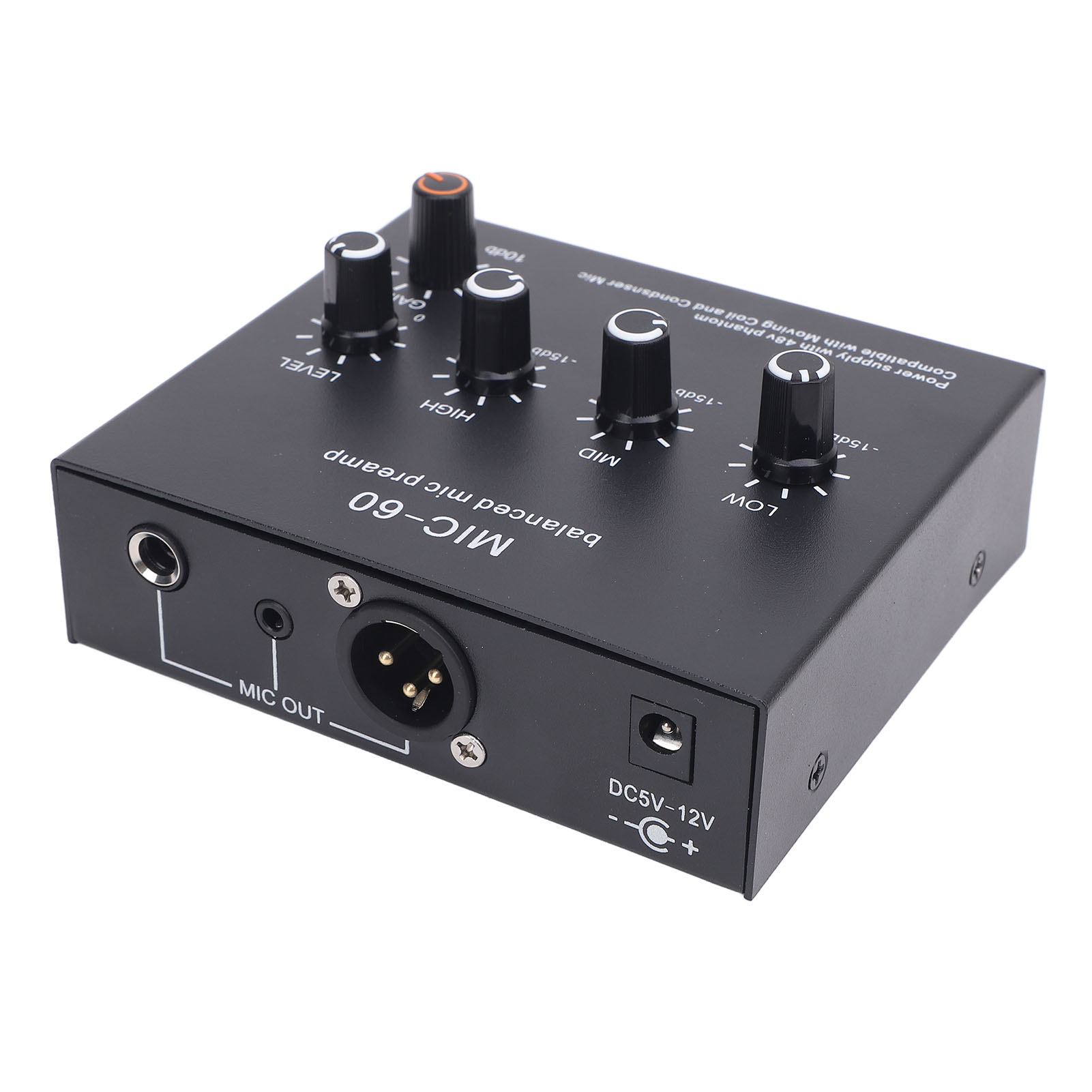 Dynamic Microphone Preamp Enhance Sound Quality For Recording