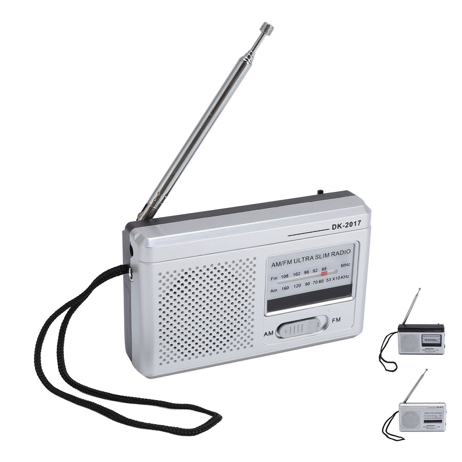 Hot Portable FM AM Radio Battery Powered Compact Transistor Radio With Headphone - Picture 26 of 30