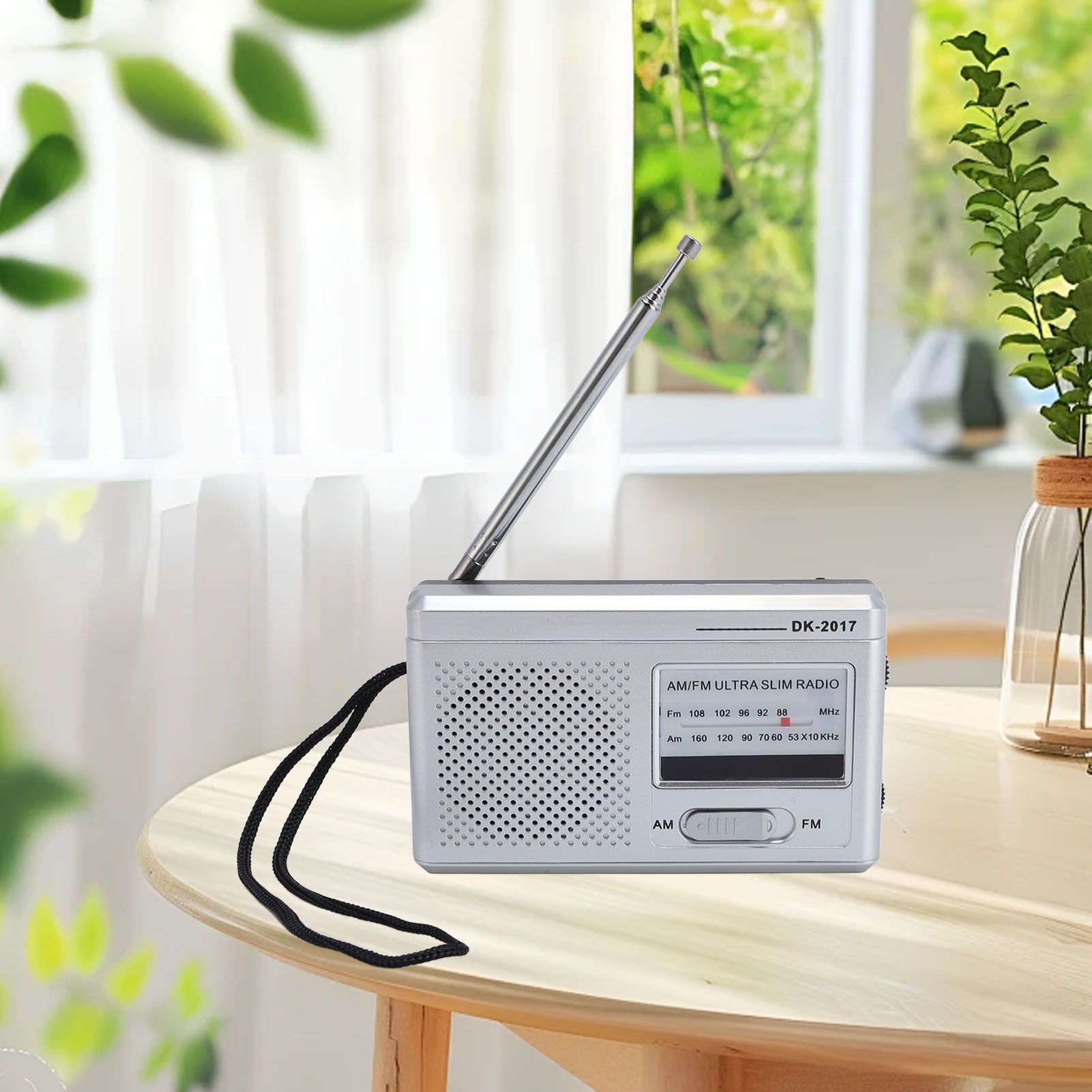 Hot Portable FM AM Radio Battery Powered Compact Transistor Radio With Headphone - Picture 25 of 30