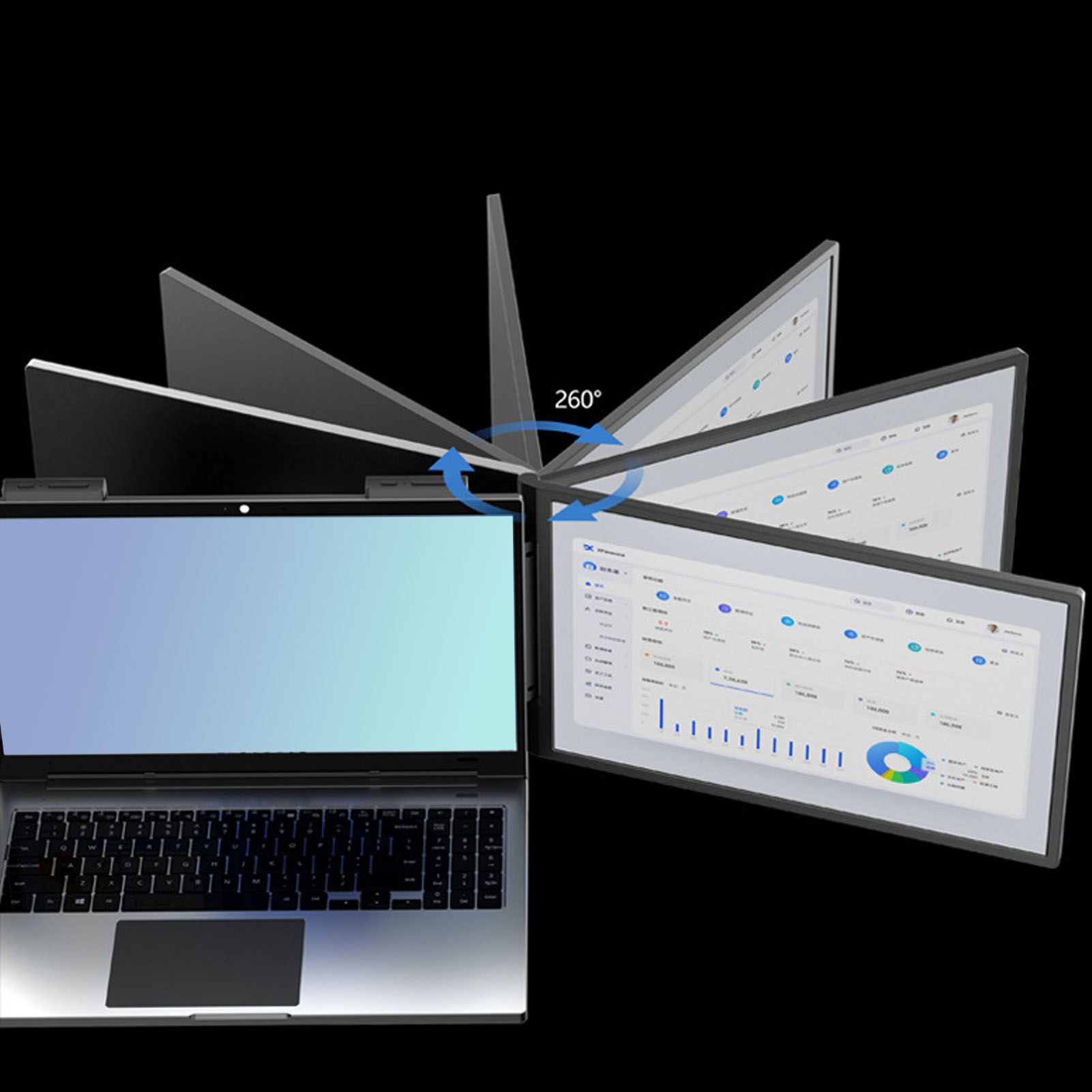 14 Inch Laptop Screen Extender FHD 1080P External Extended Screen For 13.3 Kit - Picture 27 of 33