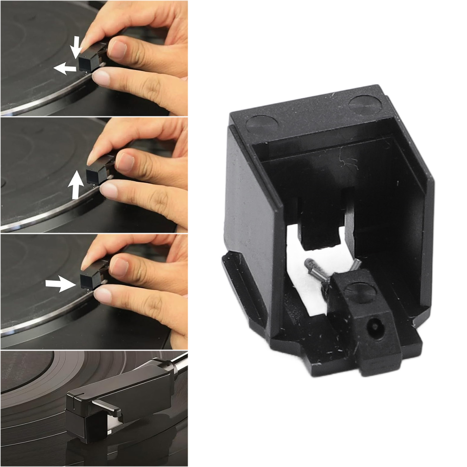 Agujas tocadiscos reducen el desgaste aguja de reemplazo para pieza AT-LP60 - Imagen 28 de 30