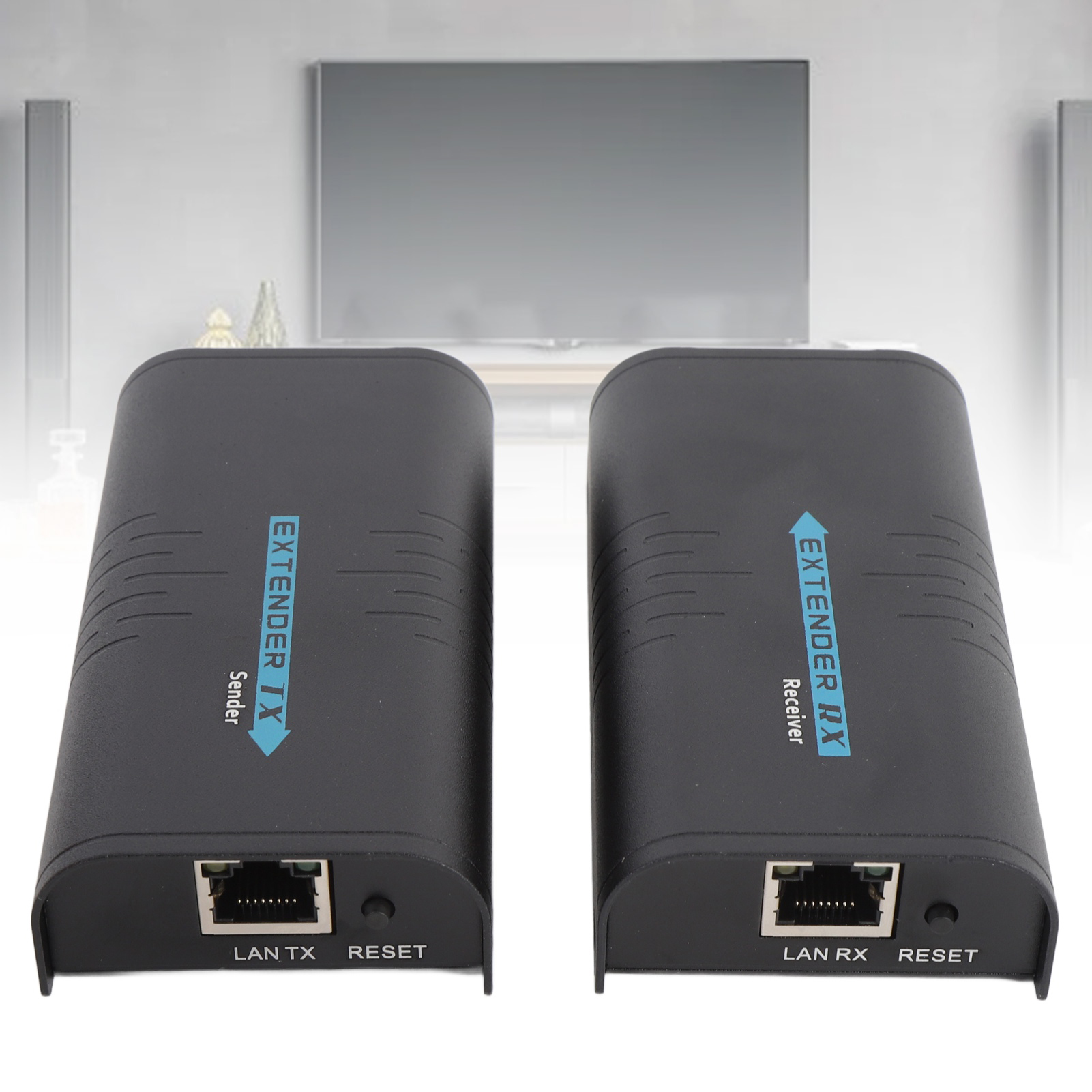 Hot HD Multimedia Ethernet Extender Over Single Cat5 Cat6 1080P HD 200M HD Mult - Picture 28 of 33