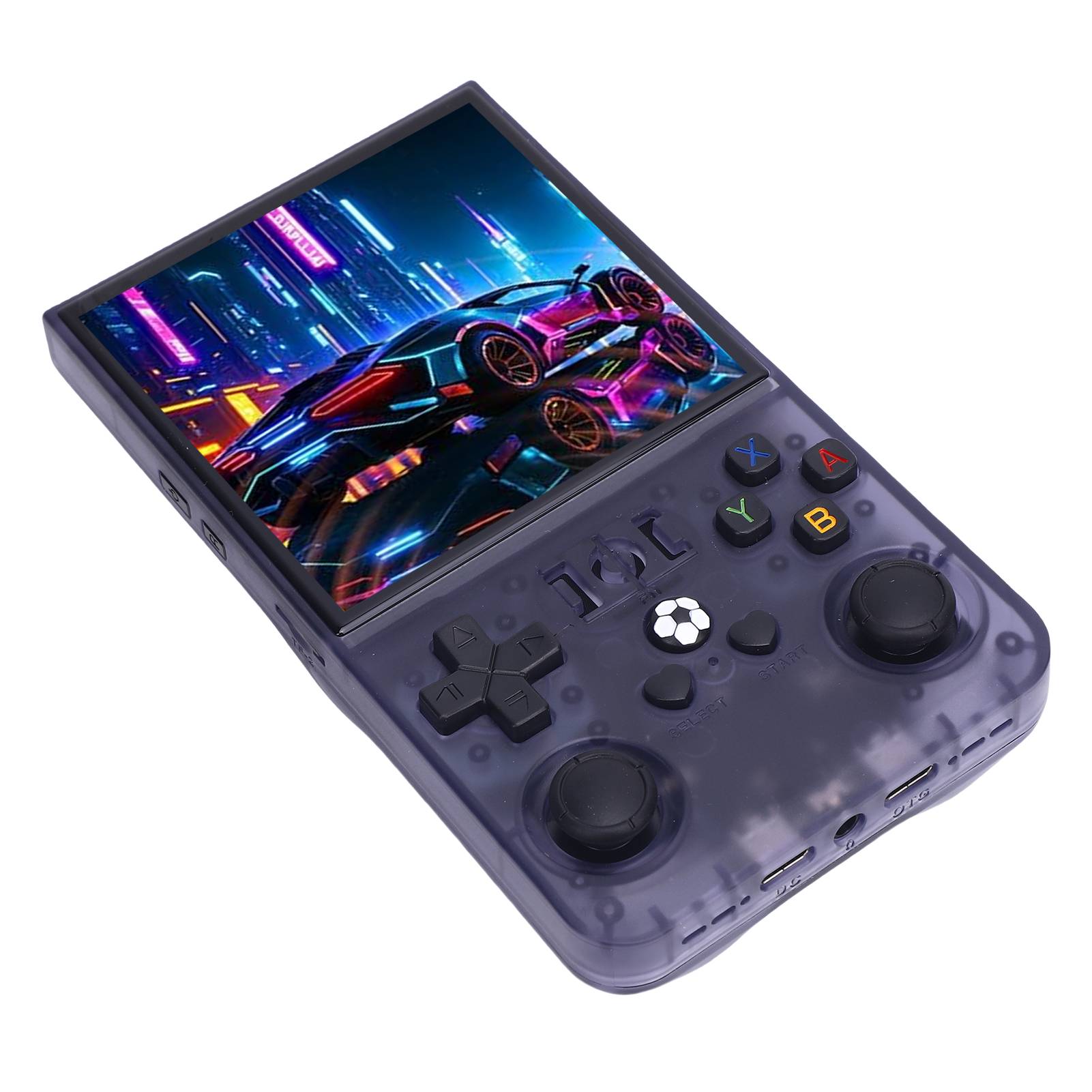 Handheld Game Console For System Translucent Grey 4 Inch 720x720 Screen