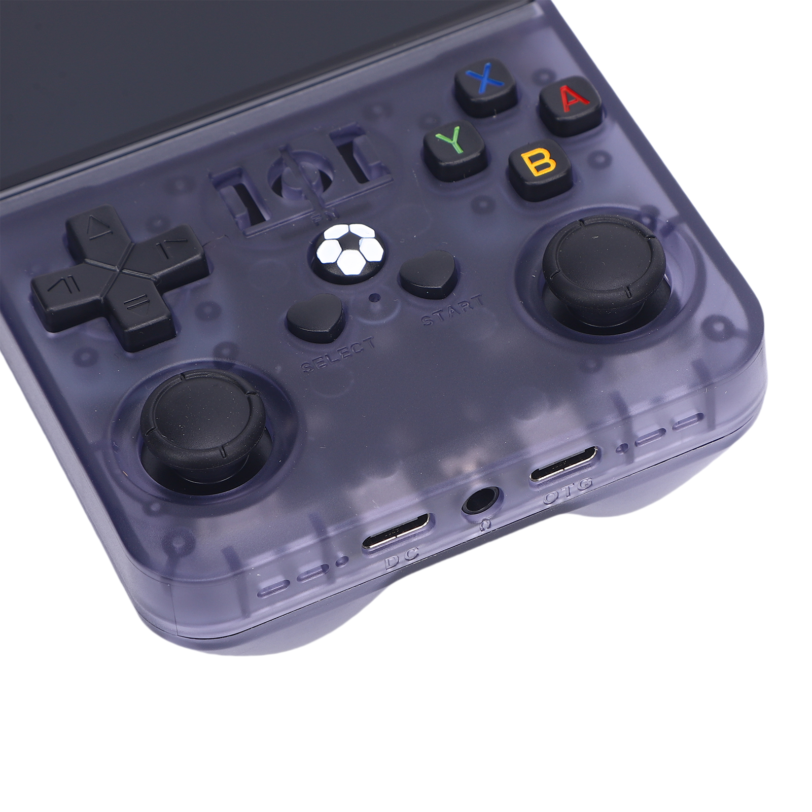 Handheld Game Console For System Translucent Grey 4 Inch 720x720 Screen