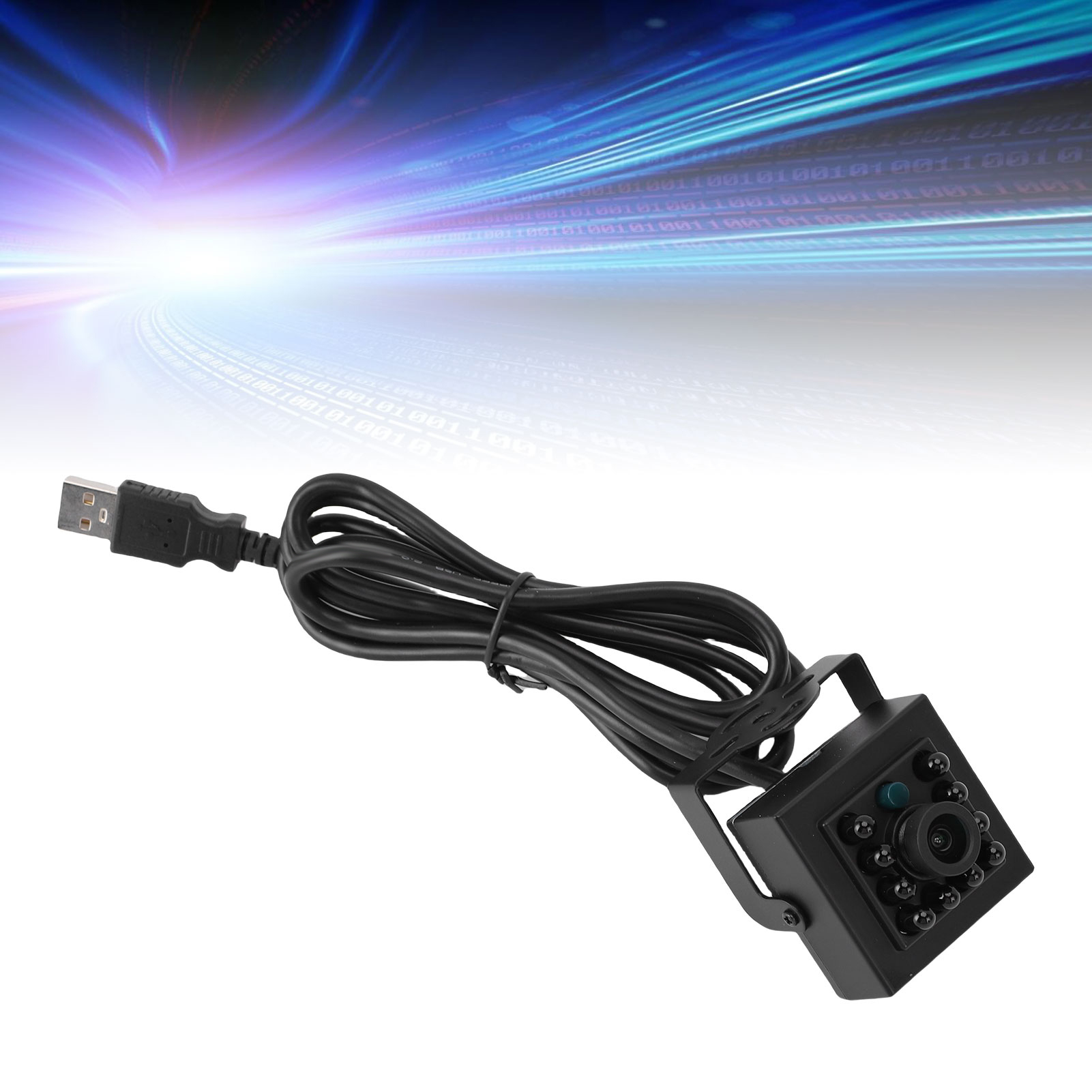 USB Webcam Wide Angle OTG Function CMOS Sensor USB Camera For Andr-oid For W NEW - Afbeelding 19 van 21