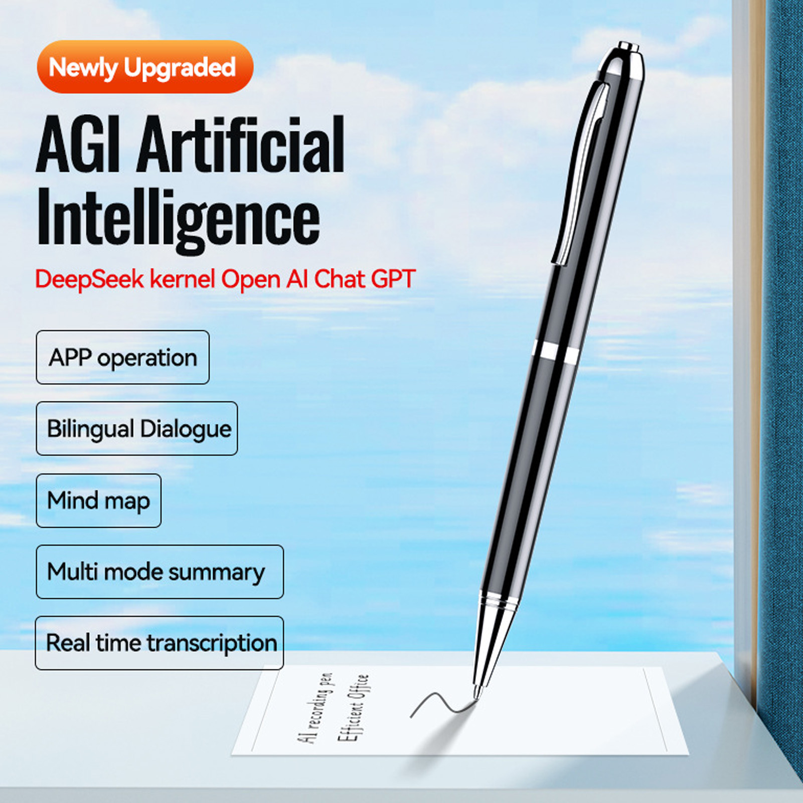 Voice Recorder Pen Intelligent Transcription Real Time Translation APP Cont Kit - Picture 17 of 27